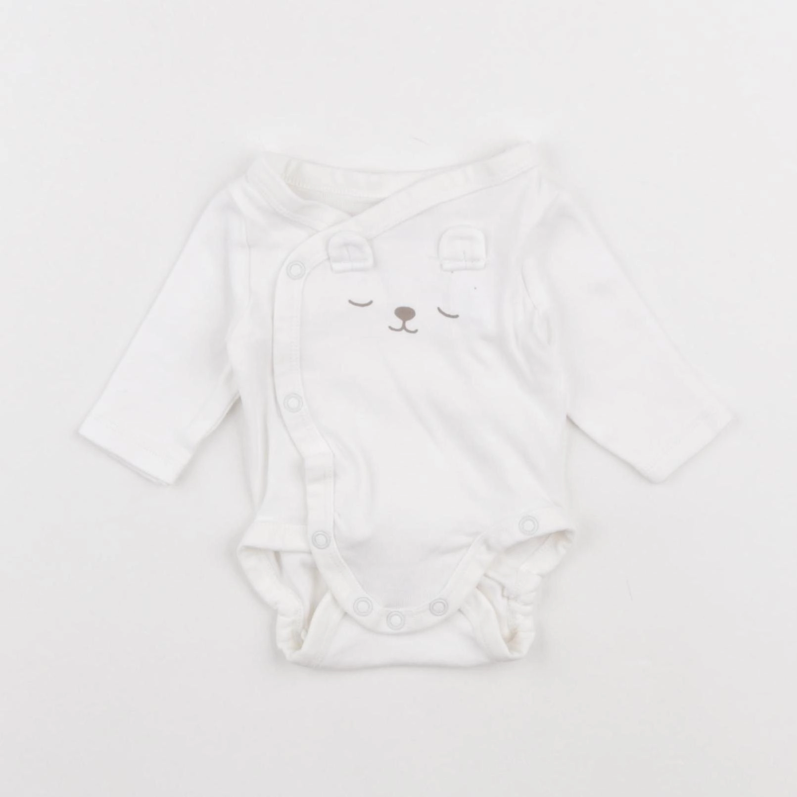 H&M - body blanc - 0/1 mois