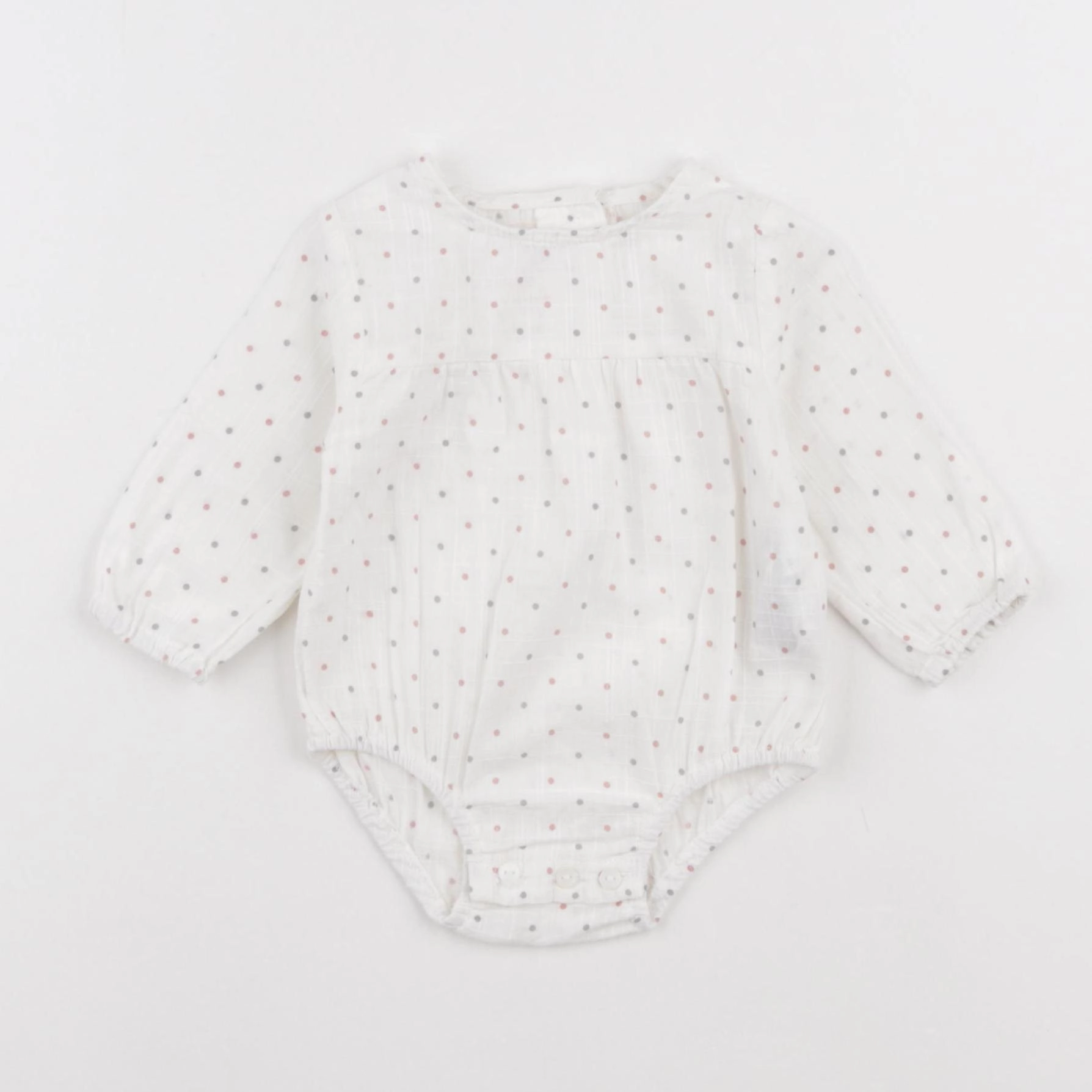 Zara - combinaison blanc - 1/3 mois