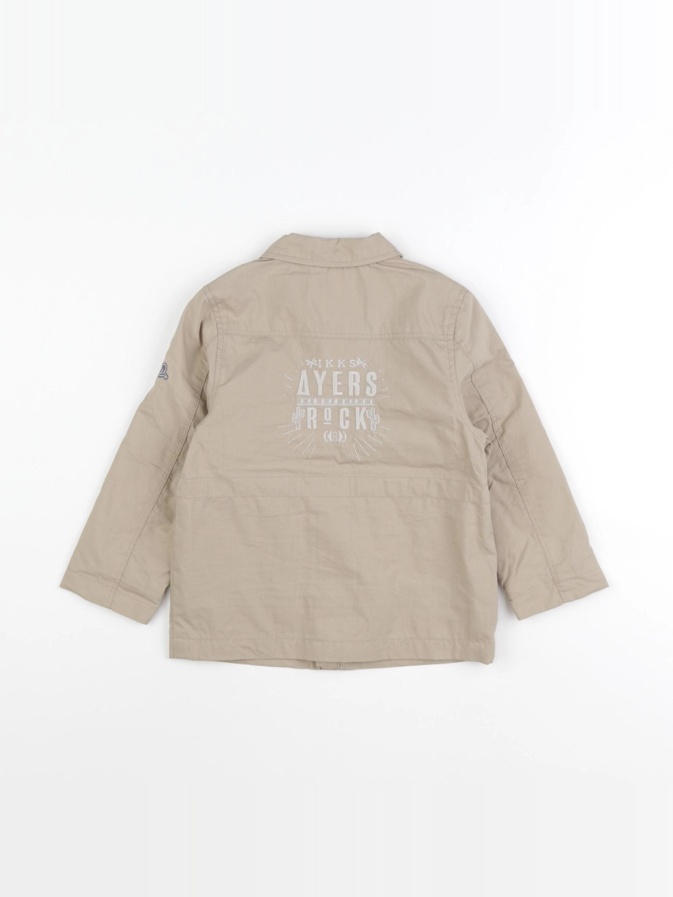 IKKS - veste imprimé au dos vert - 2 ans