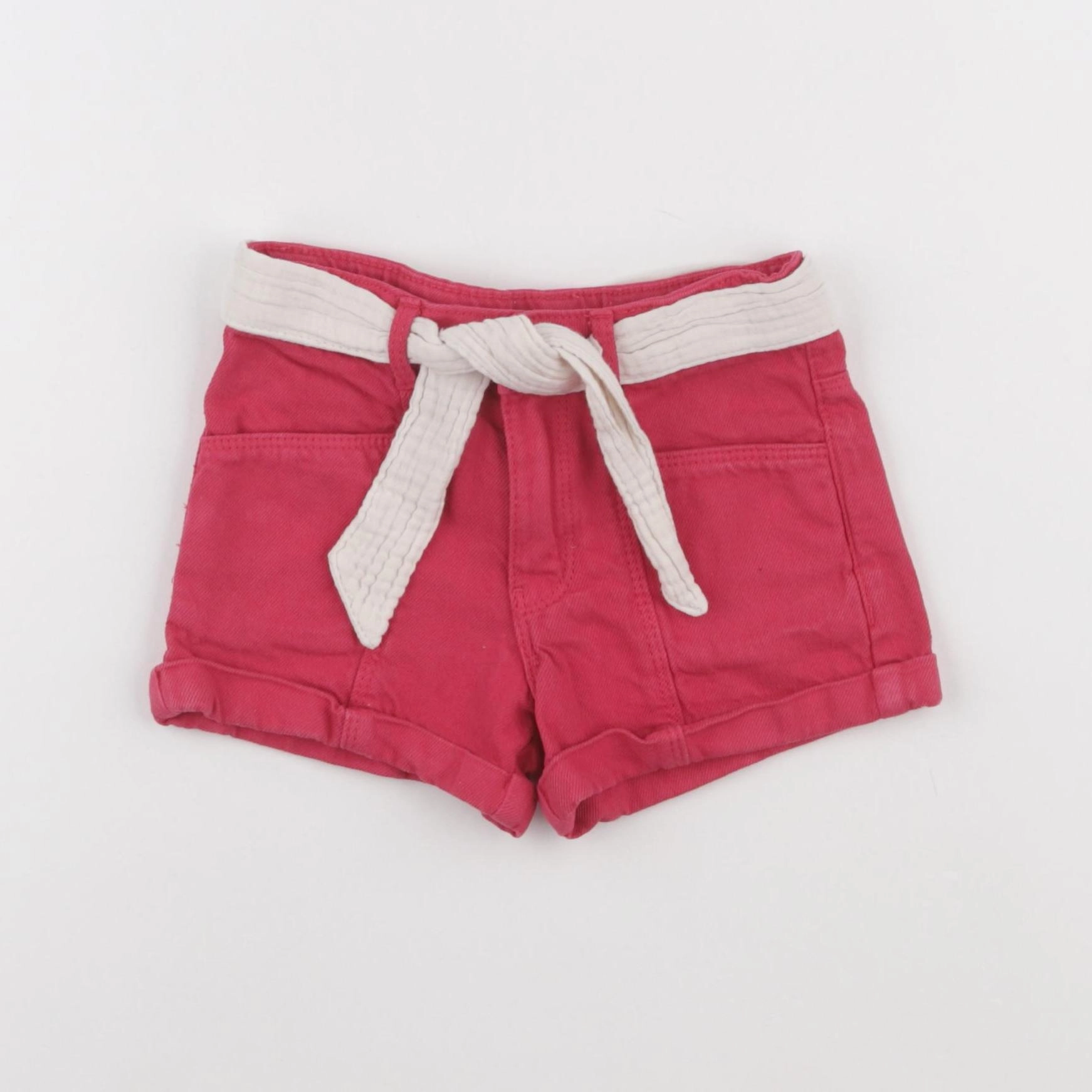 Vertbaudet - short rose - 3 ans