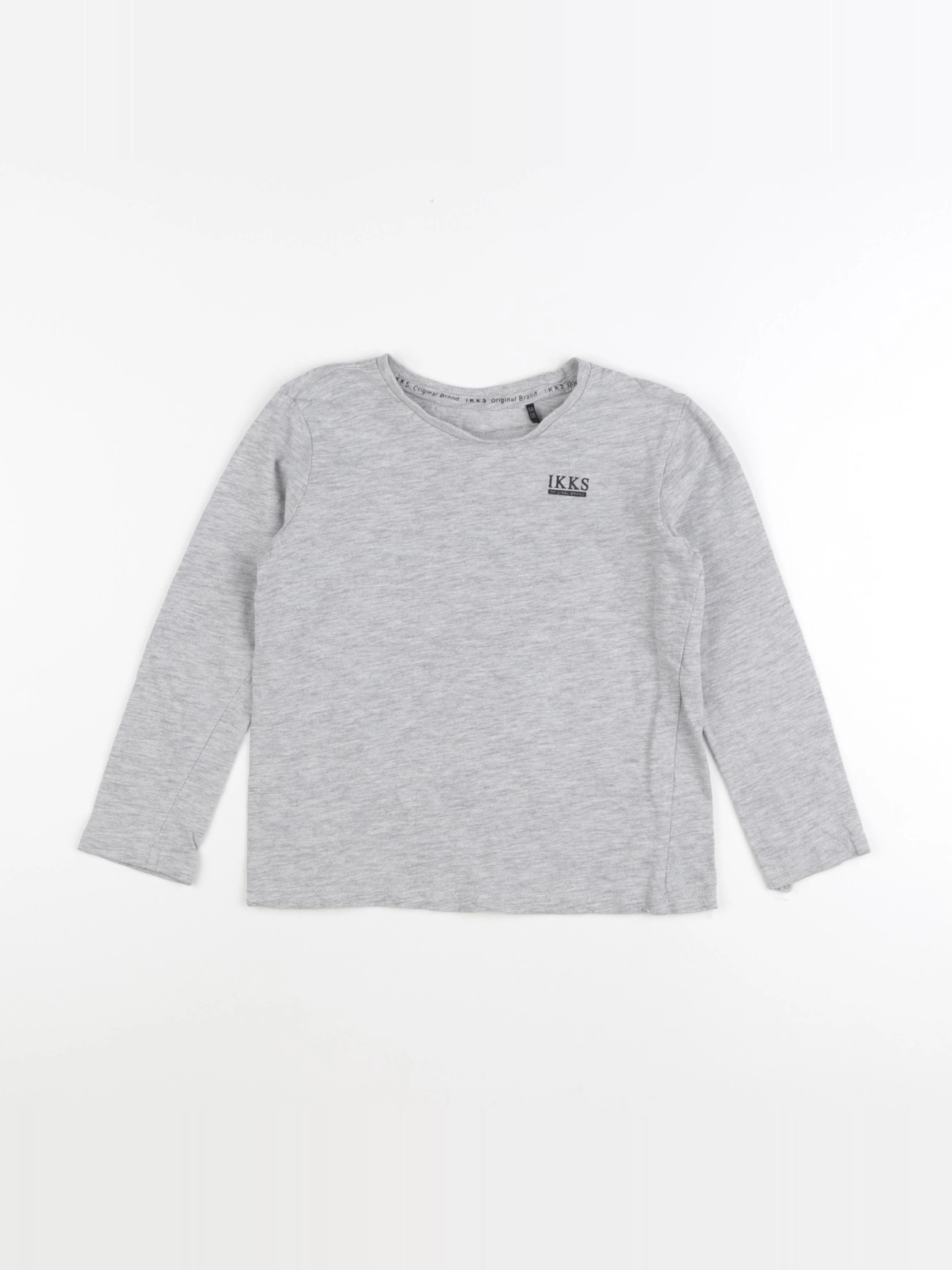 IKKS - tee-shirt gris - 6 ans
