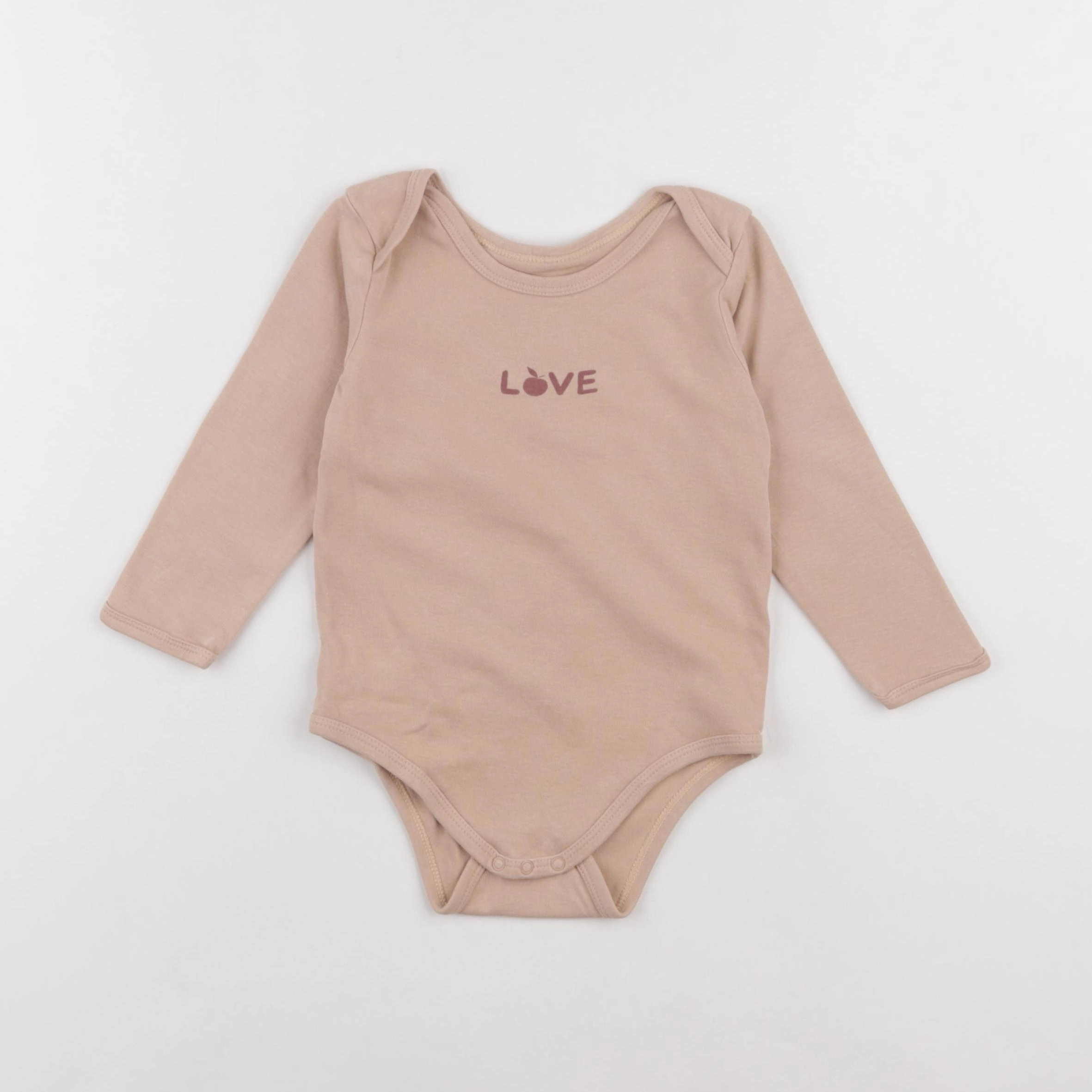 Vertbaudet - body rose - 24 mois