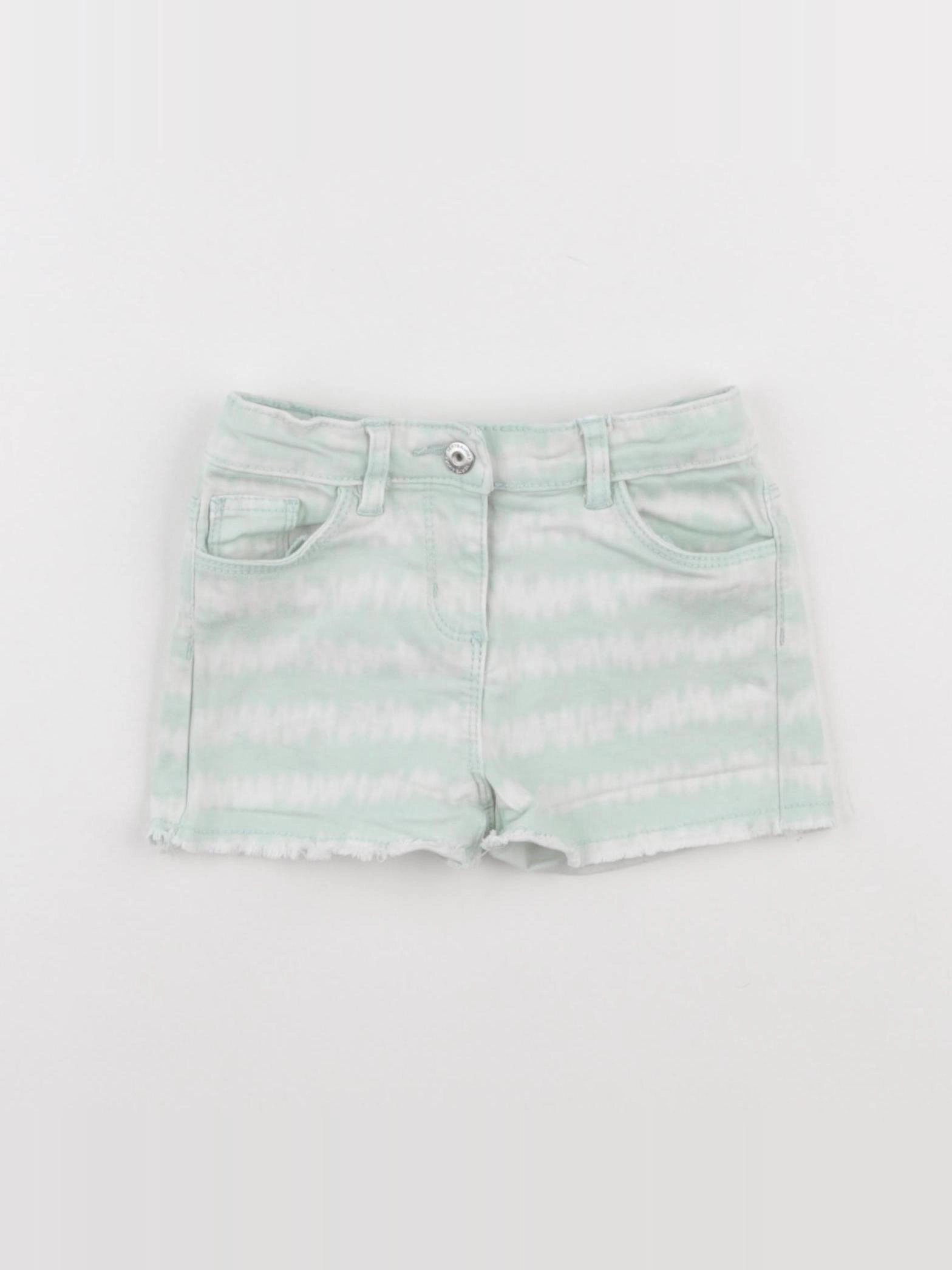 Vertbaudet - short vert - 3 ans