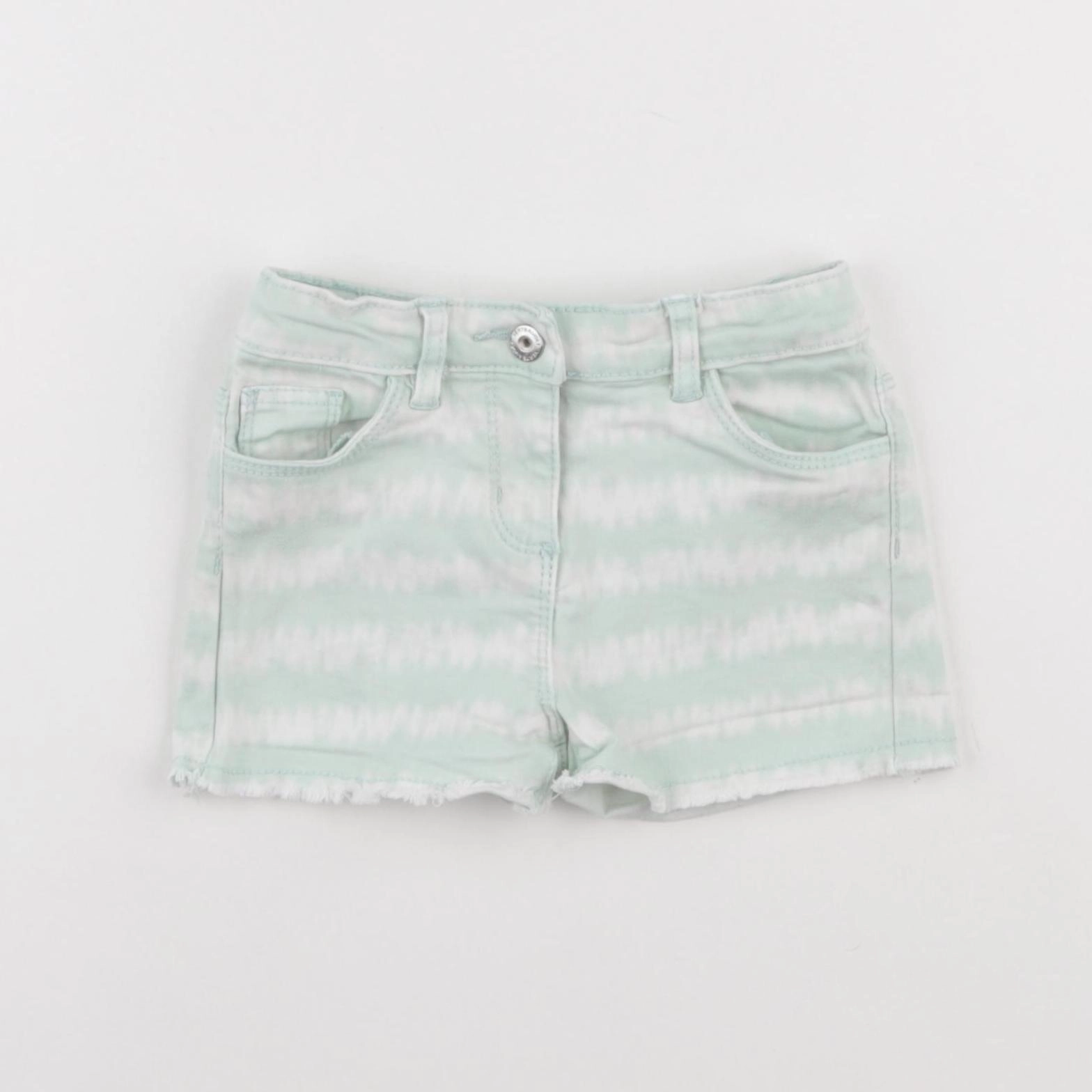 Vertbaudet - short vert - 3 ans