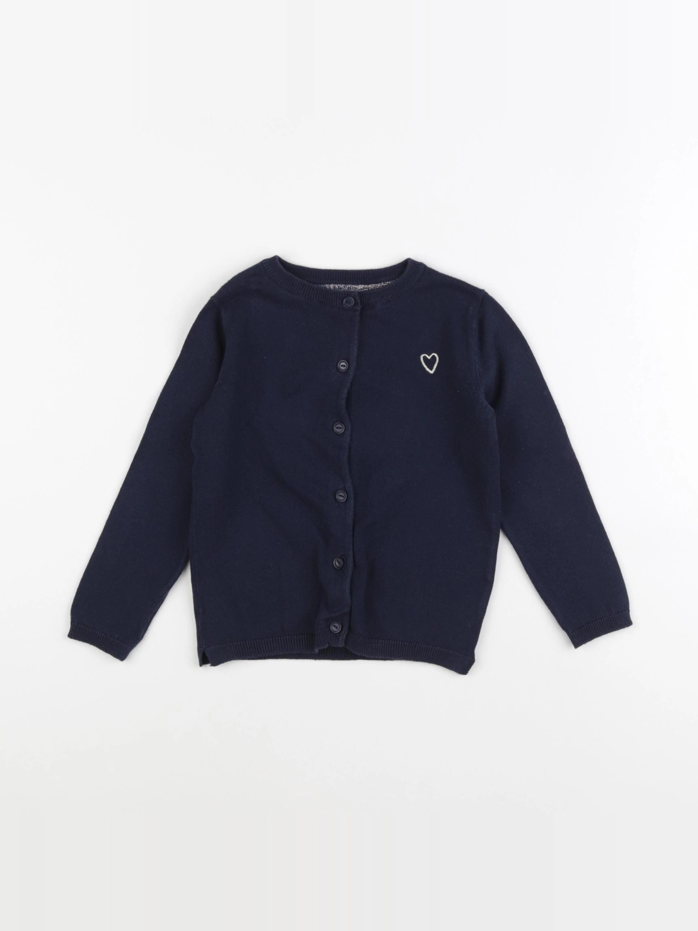 Vertbaudet - gilet bleu - 3 ans