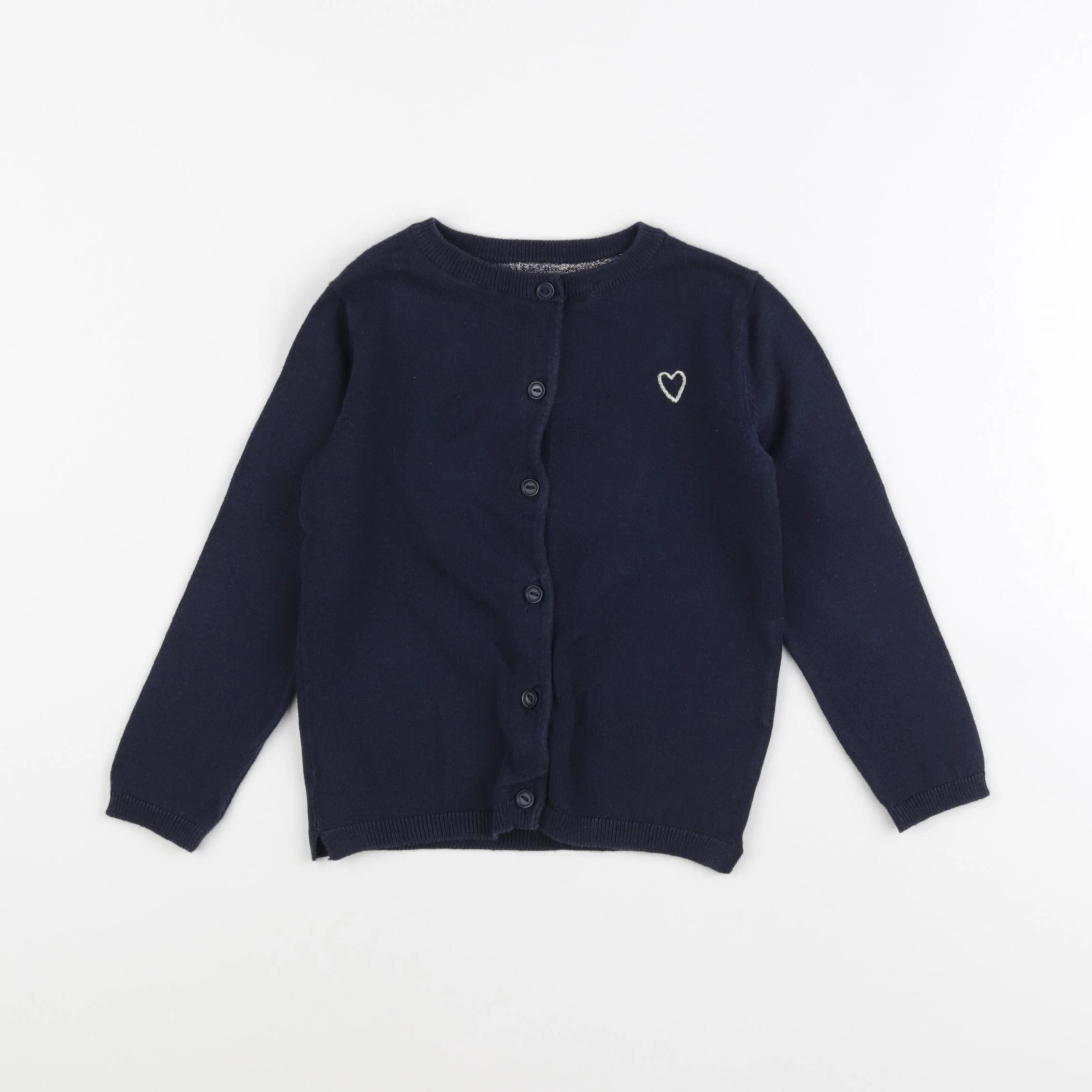 Vertbaudet - gilet bleu - 3 ans