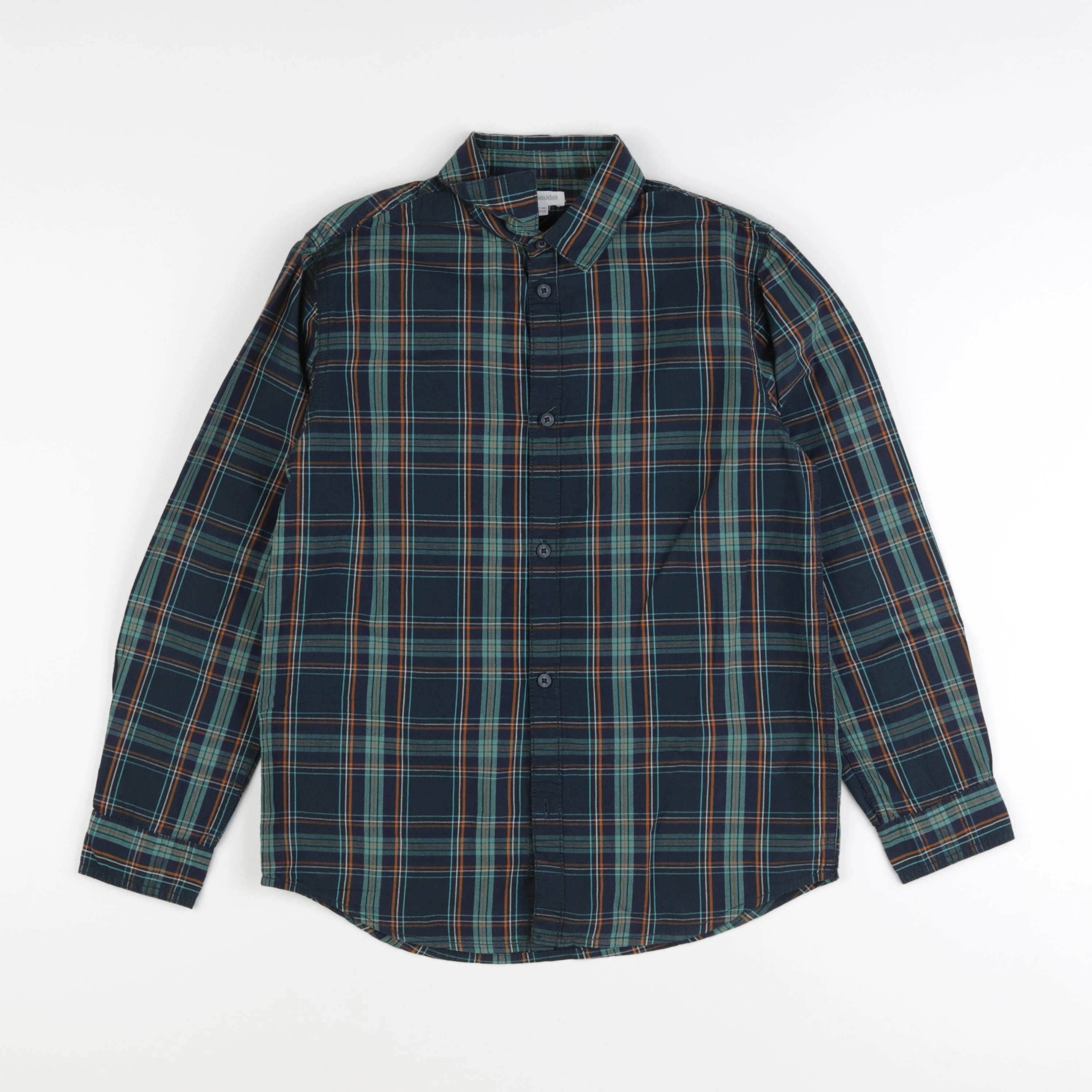 Vertbaudet - chemise vert - 12 ans