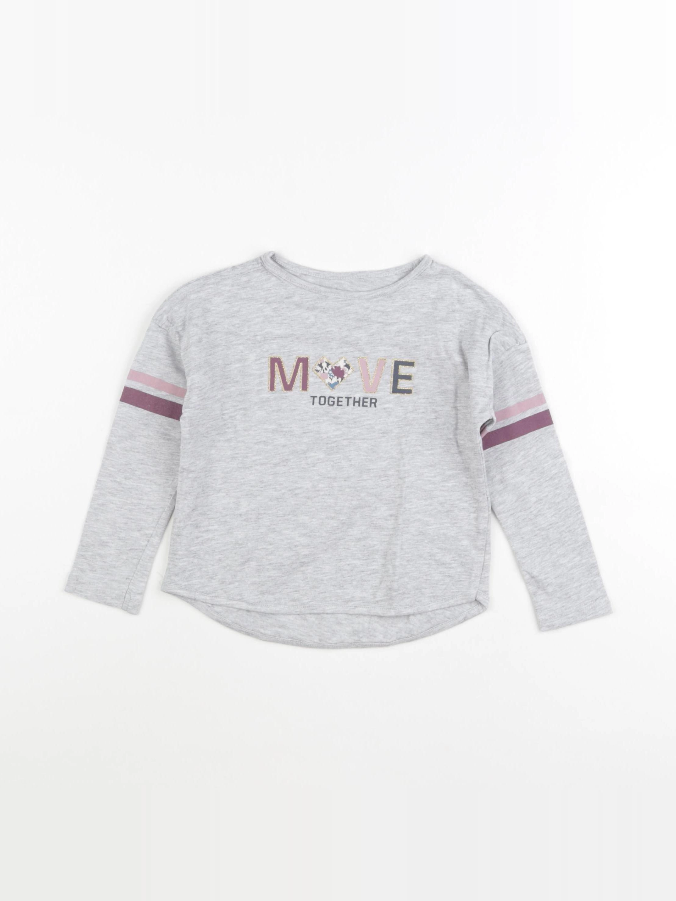 Vertbaudet - tee-shirt gris - 3 ans