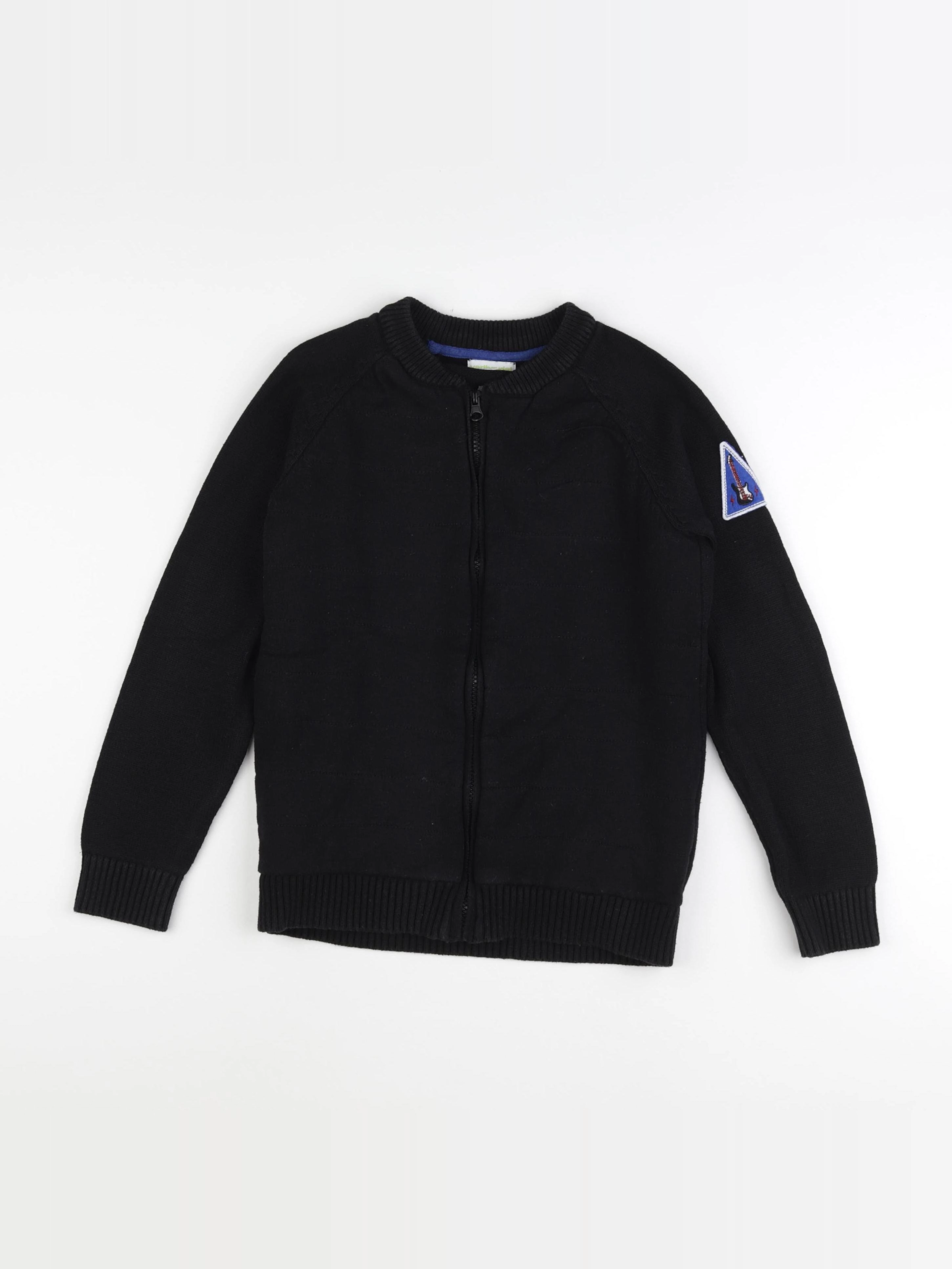Vertbaudet - gilet noir - 10 ans