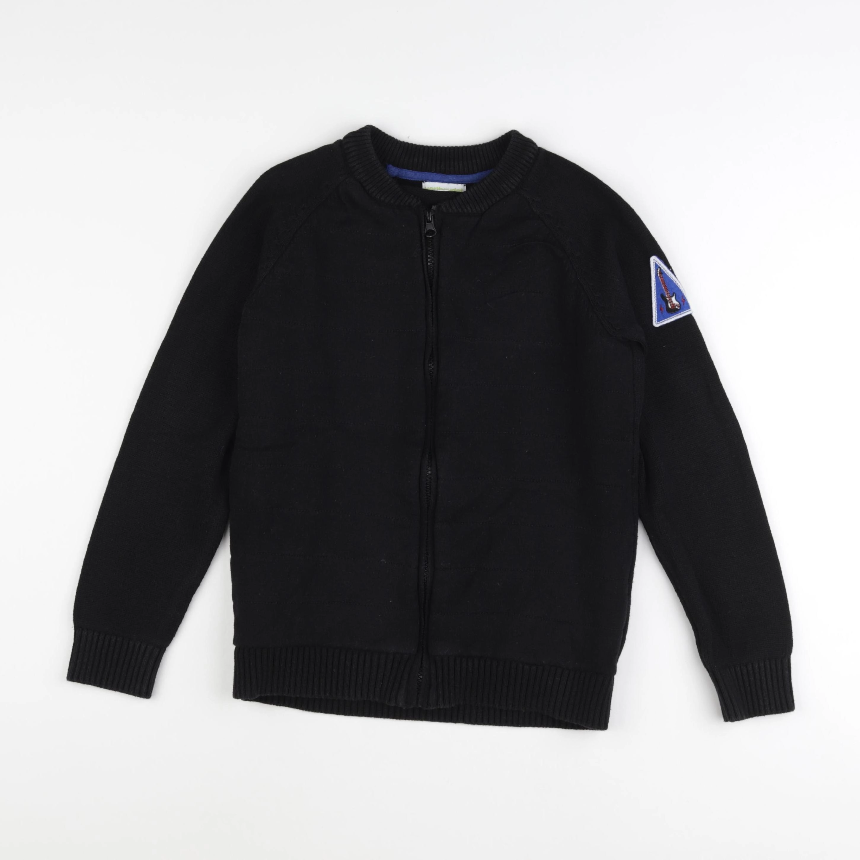 Vertbaudet - gilet noir - 10 ans