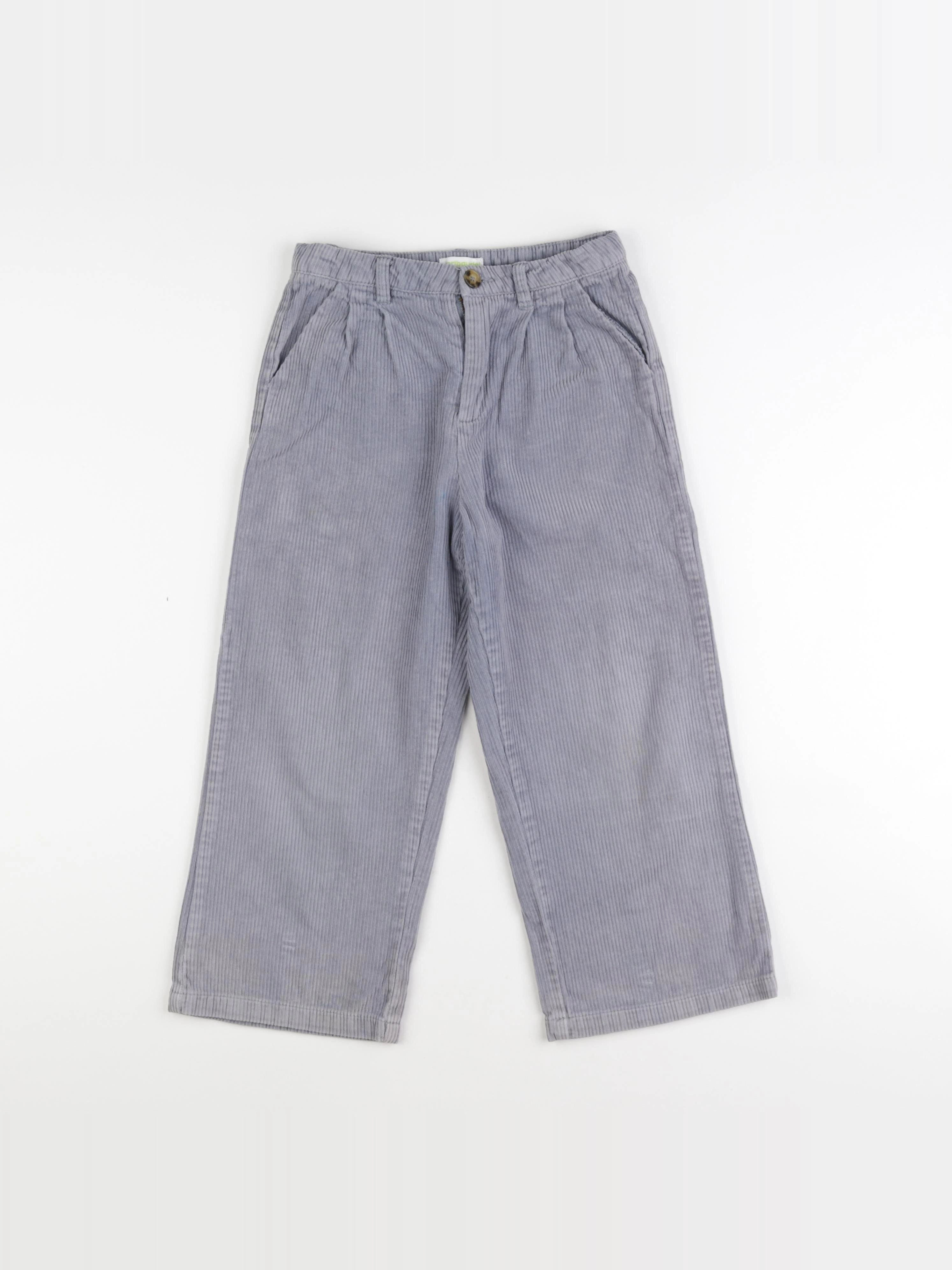 Vertbaudet - pantalon bleu - 7 ans