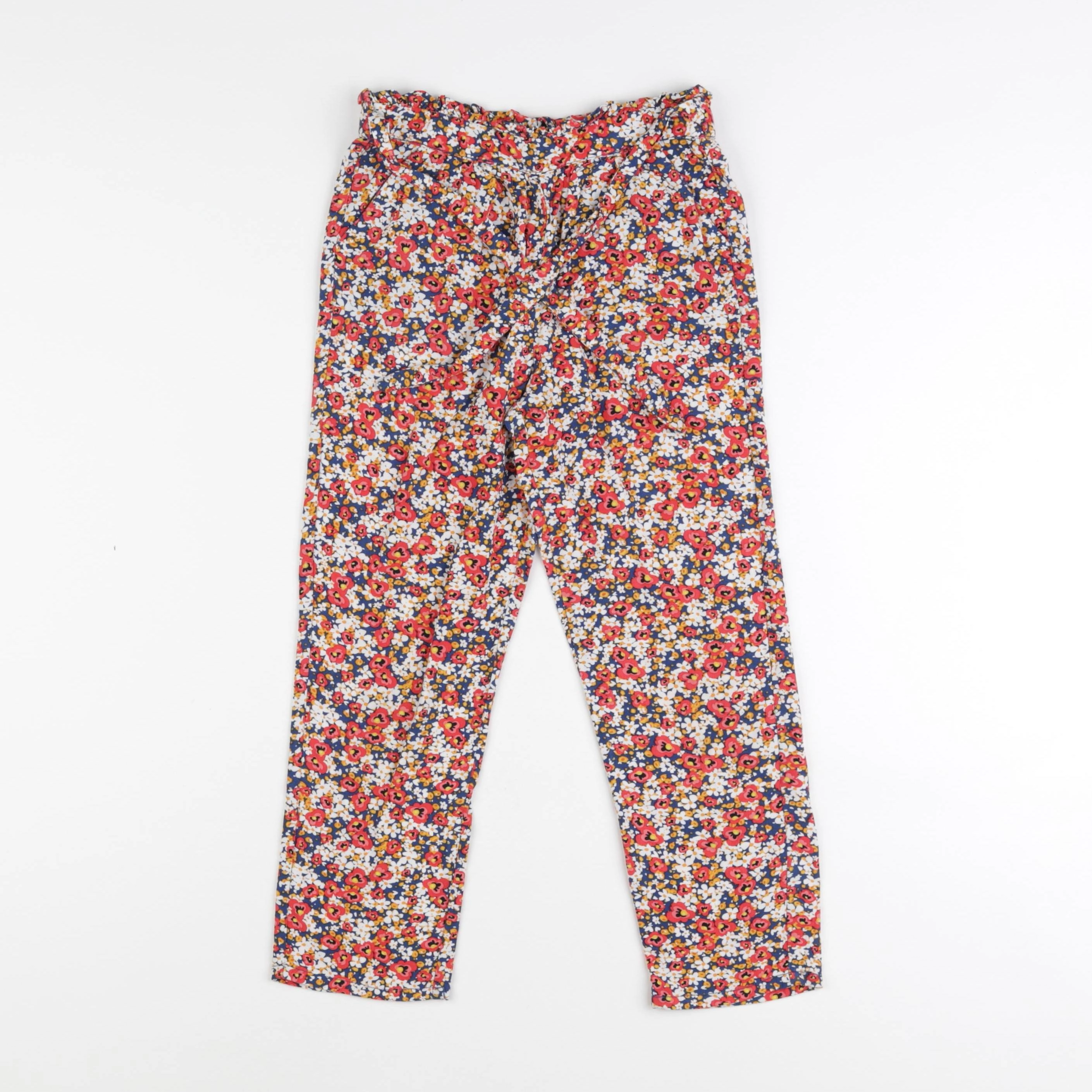 Vertbaudet - pantalon rouge - 6 ans