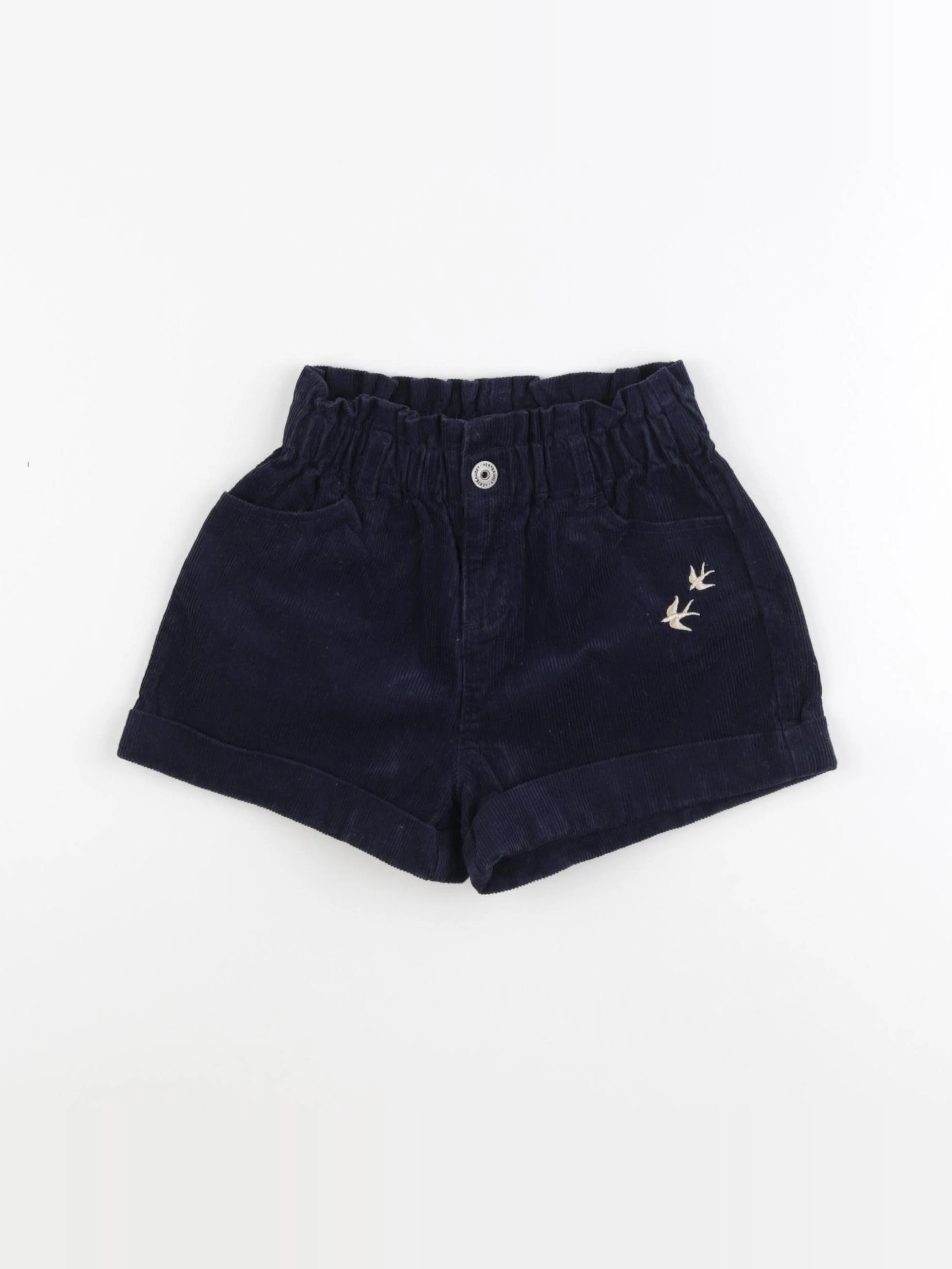 Vertbaudet - short bleu - 7 ans