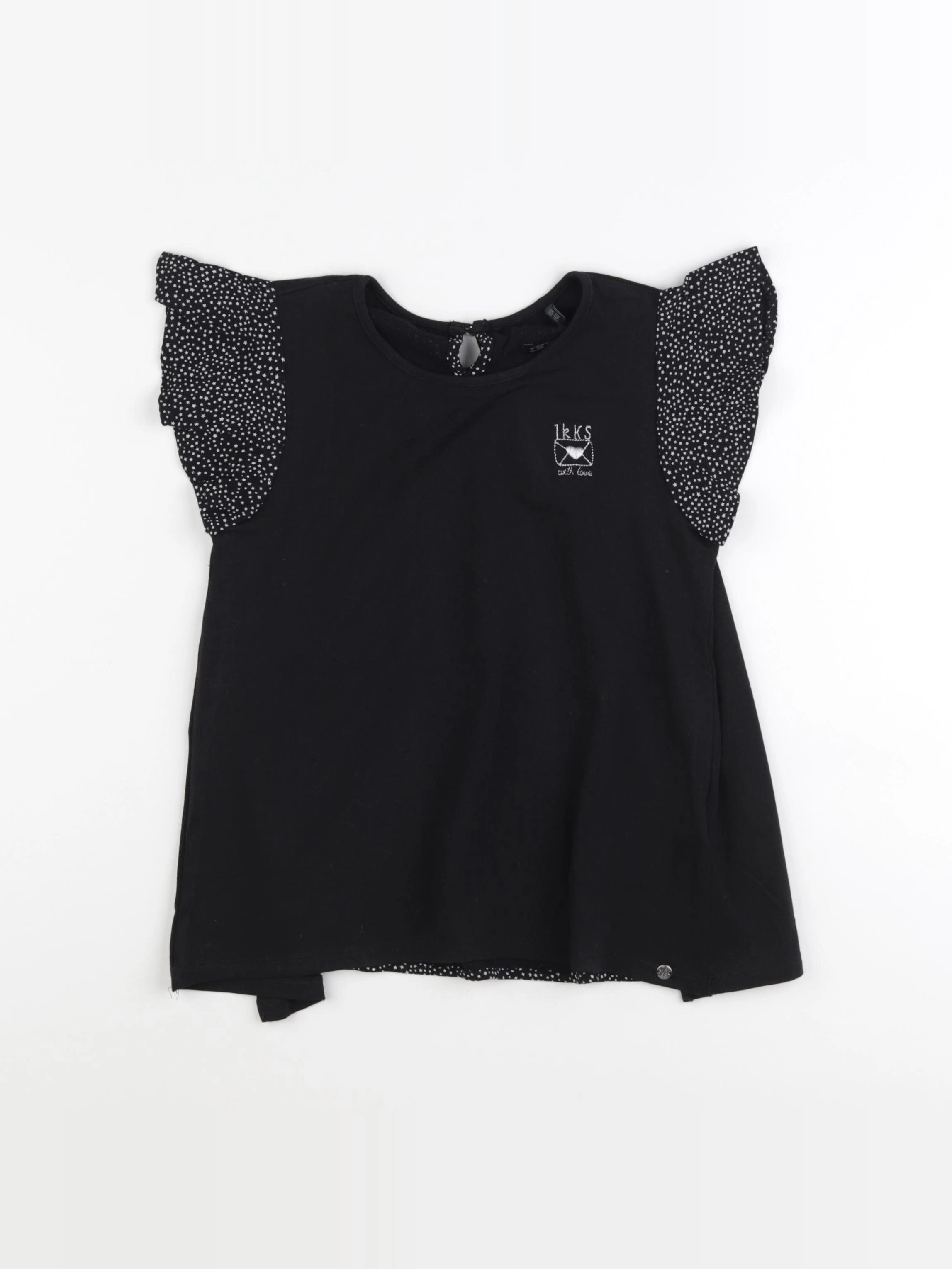 IKKS - tee-shirt noir - 10 ans