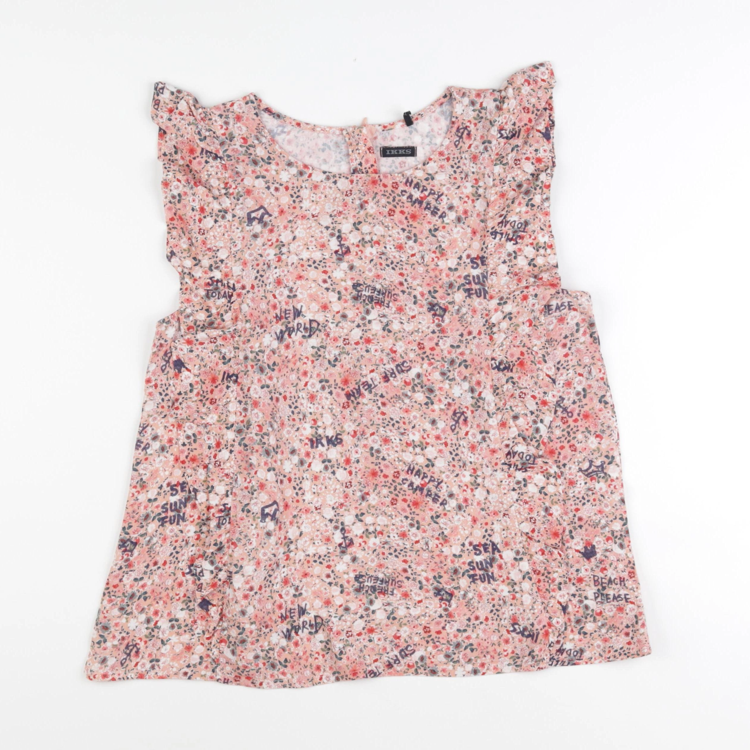 IKKS - blouse rose - 12 ans