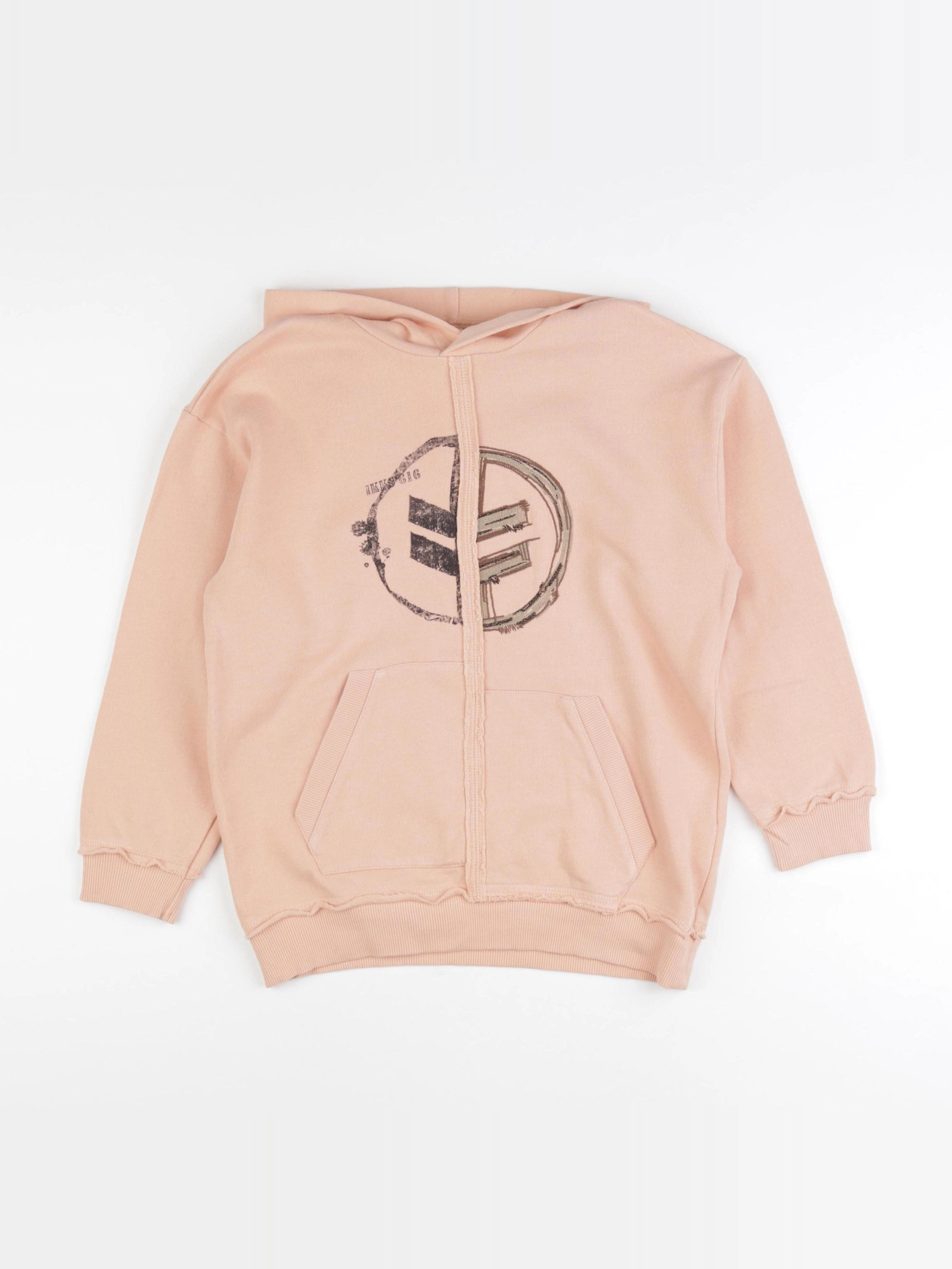 IKKS - sweat orange - 8 ans