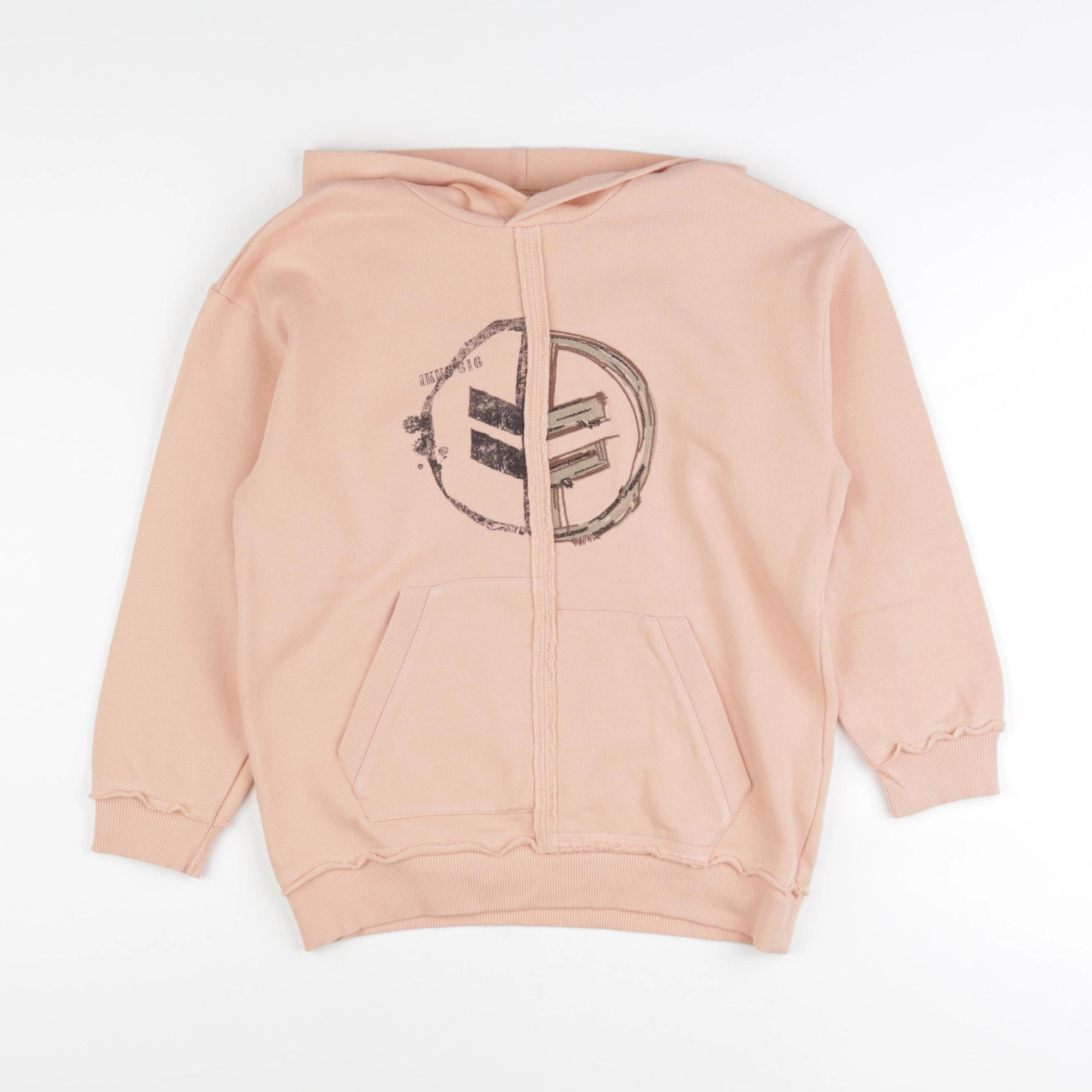 IKKS - sweat orange - 8 ans