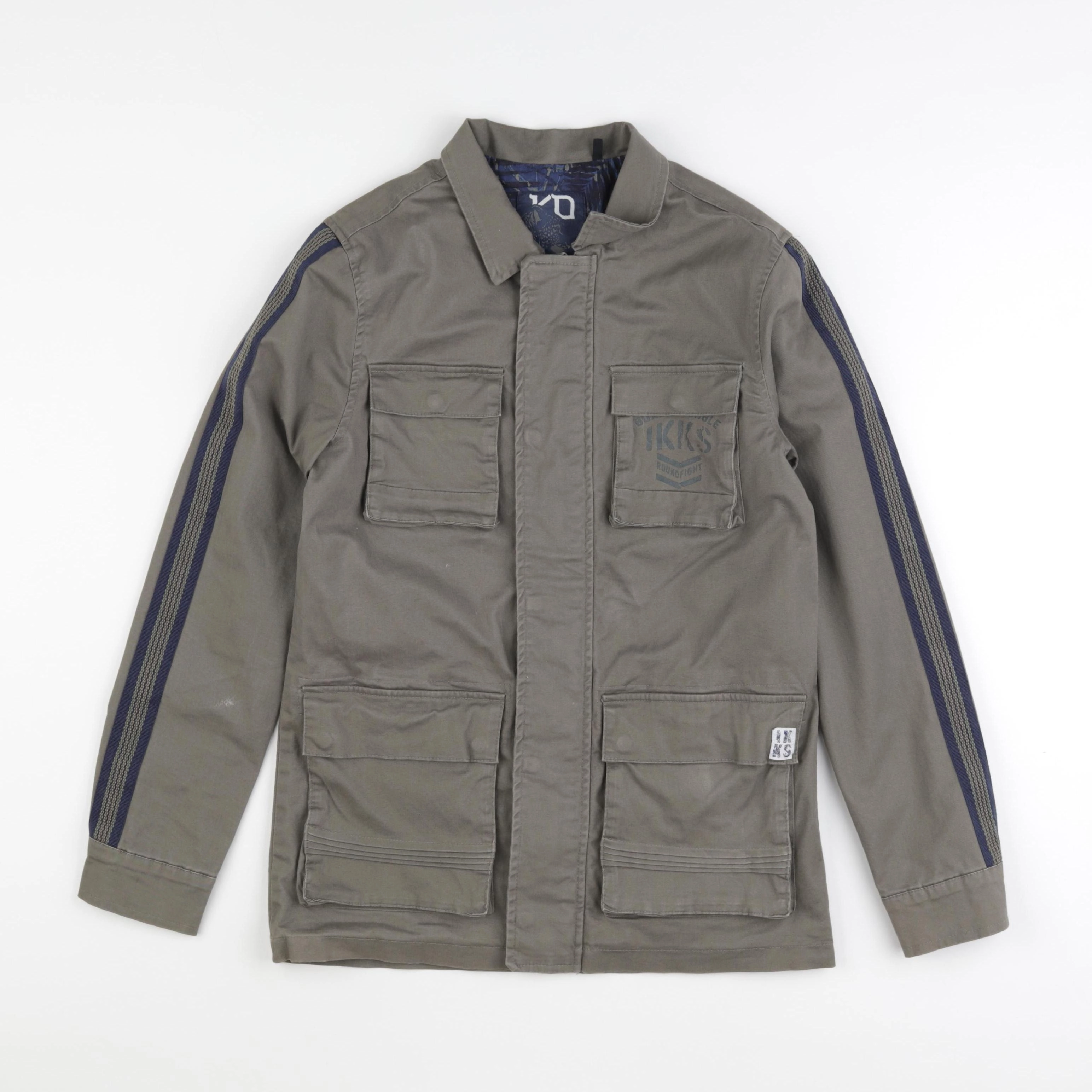 IKKS - veste imprimé au dos vert - 12 ans