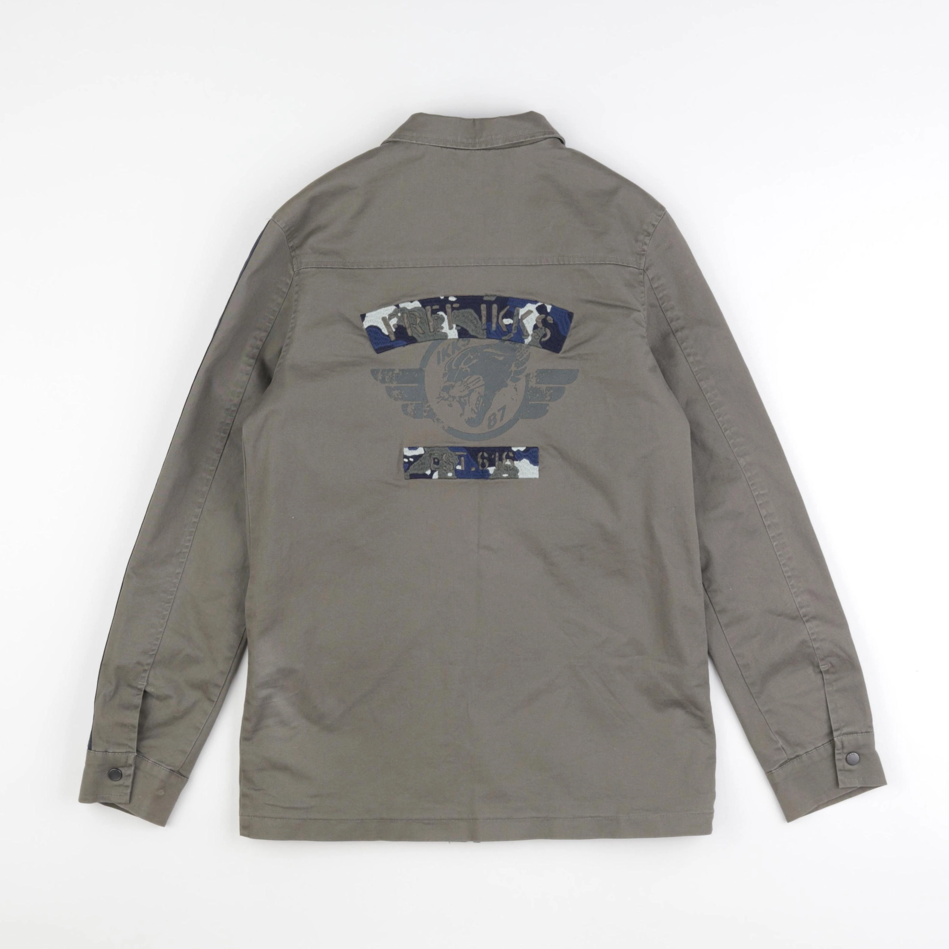 IKKS - veste imprimé au dos vert - 12 ans