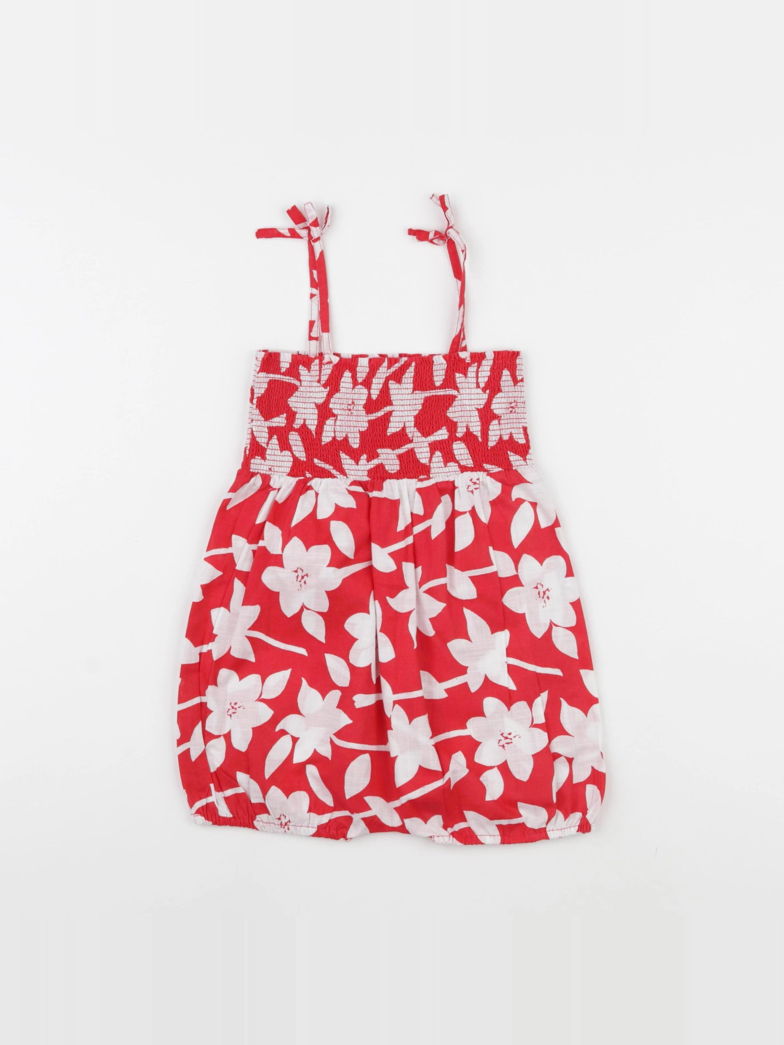 Boutchou - combinaison rouge - 24 mois