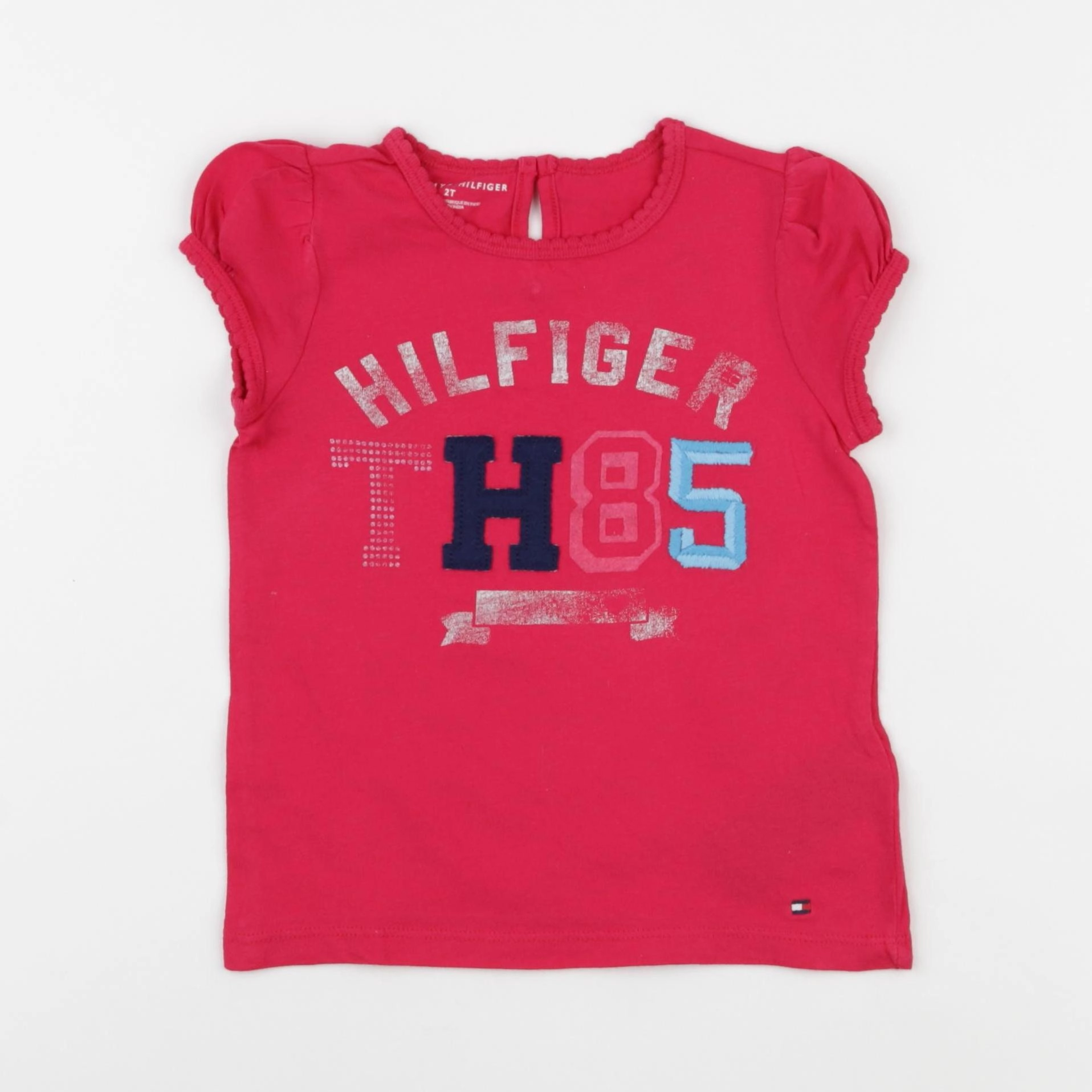 Tommy Hilfiger - tee-shirt rose - 2 ans