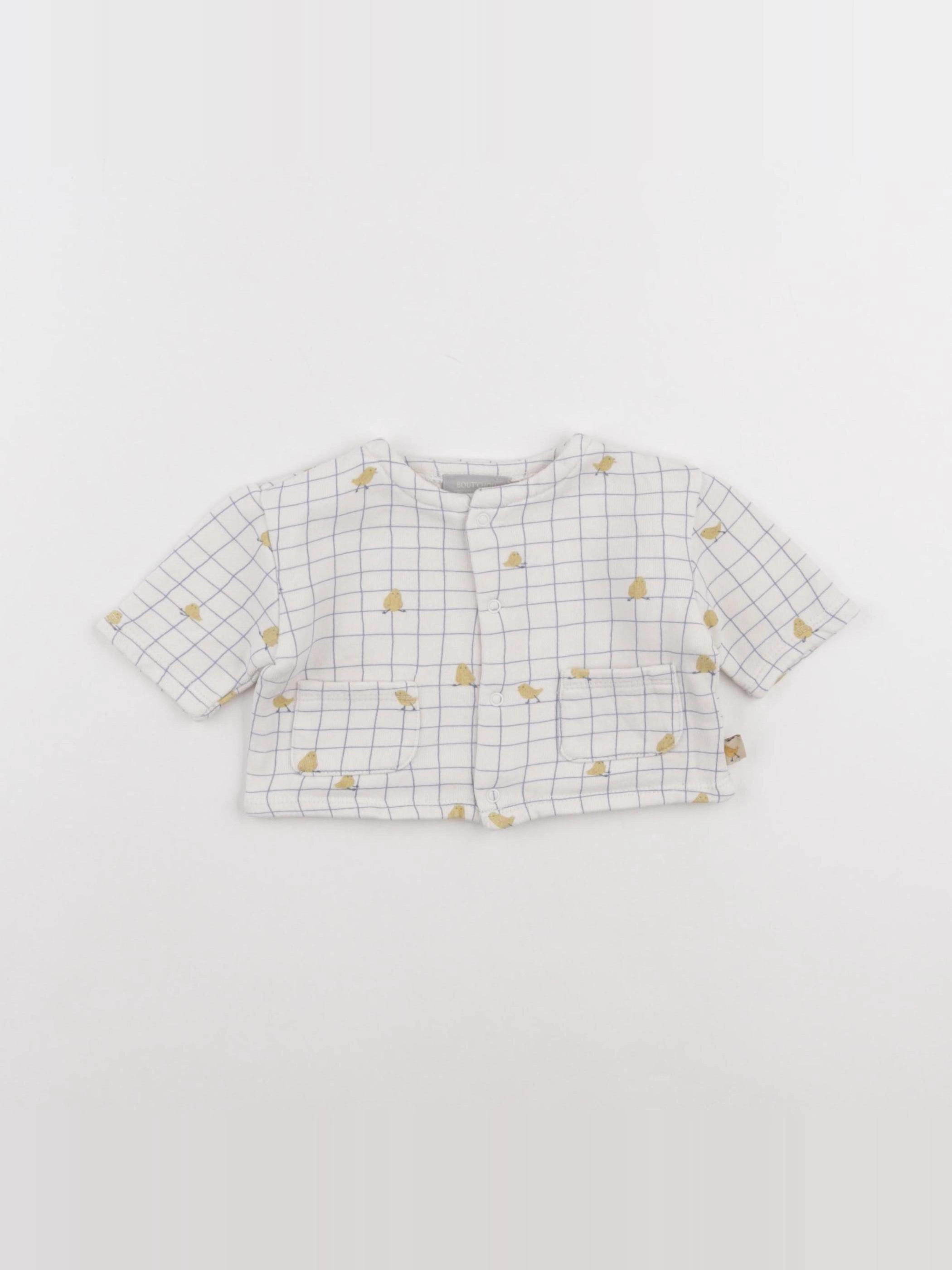 Boutchou - sweat beige - 1 mois