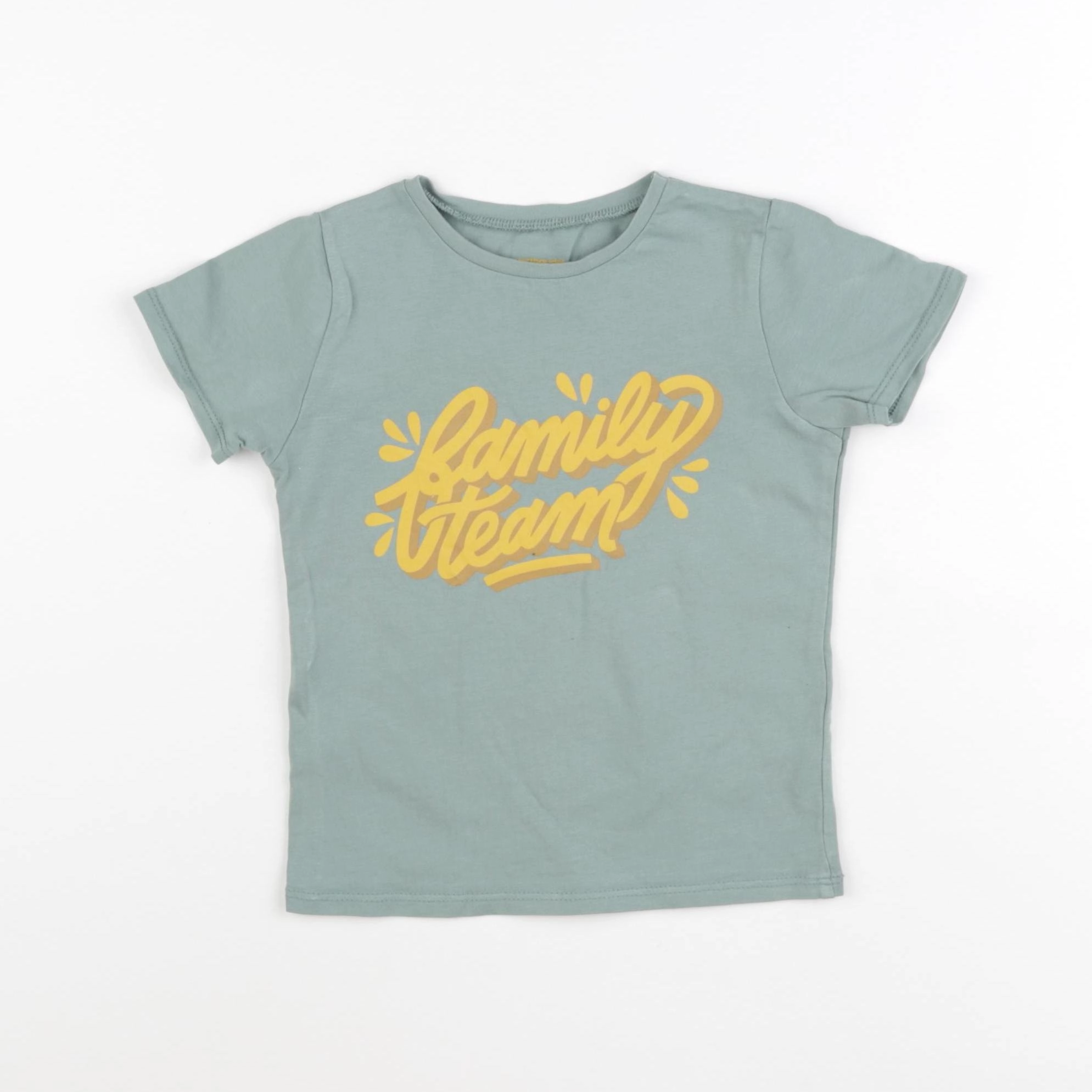 Vertbaudet - tee-shirt vert - 2 ans