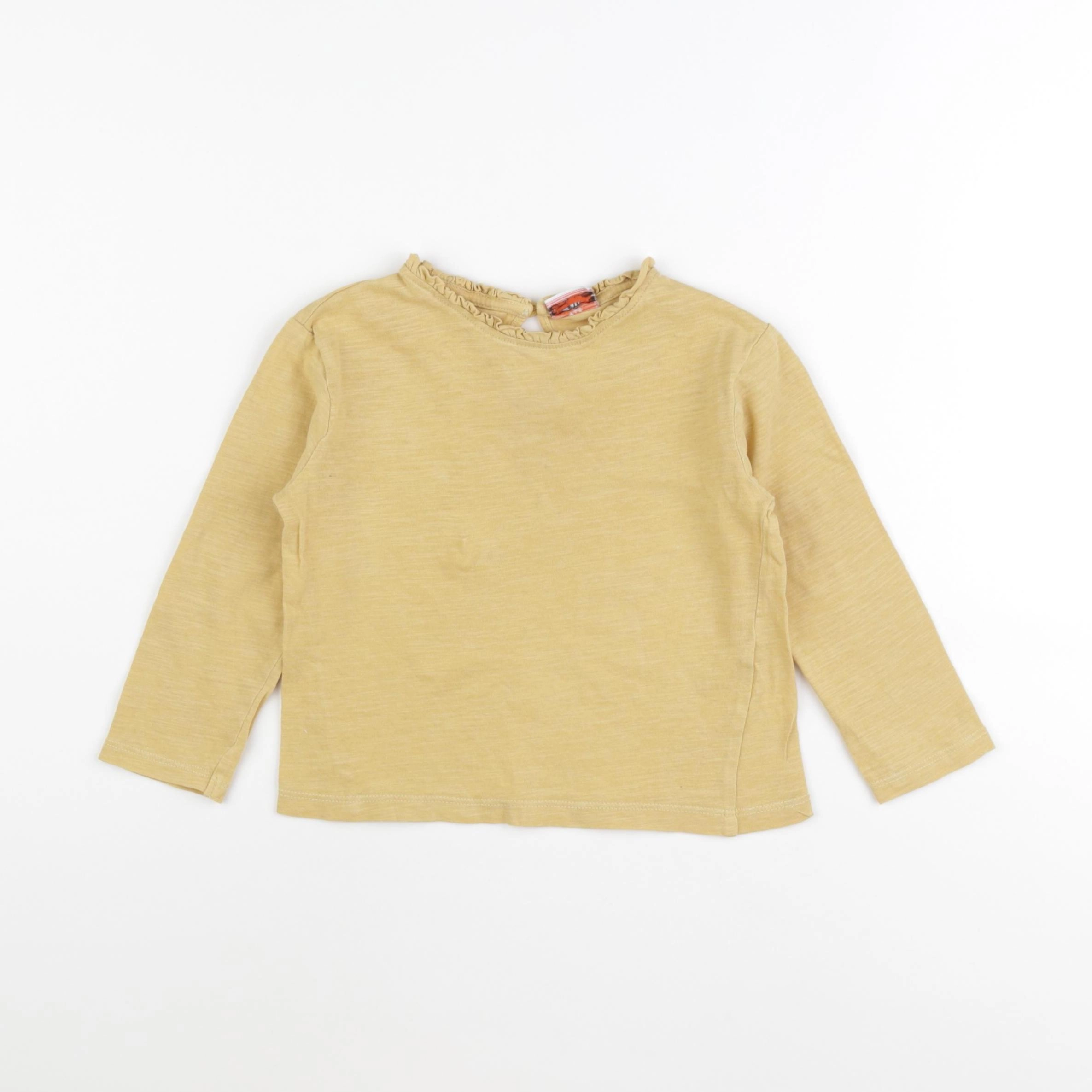 Tape à l'oeil - tee-shirt jaune - 2 ans