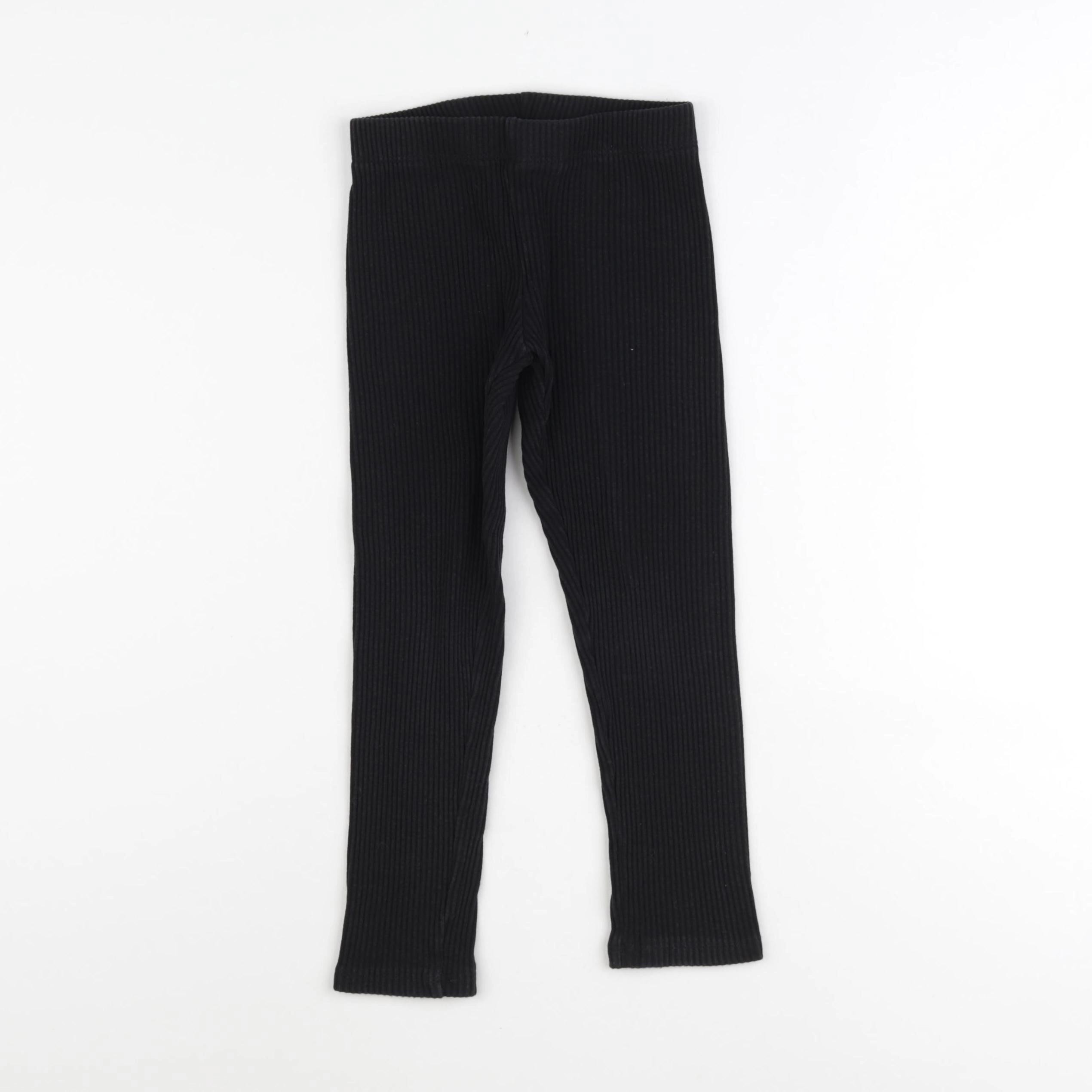 H&M - legging noir - 5/6 ans