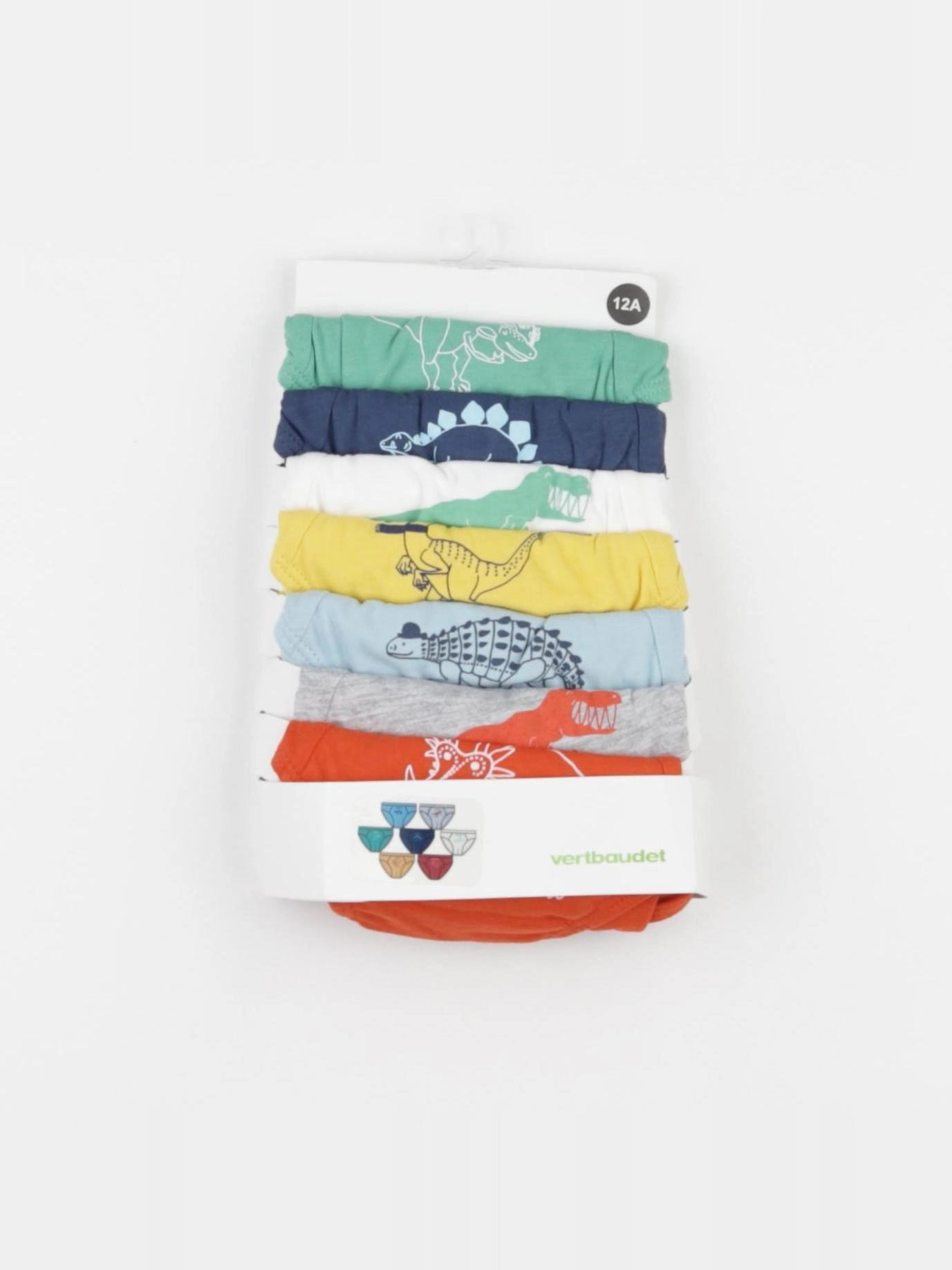 Vertbaudet - lot de 7 culottes multicolore - 12 ans