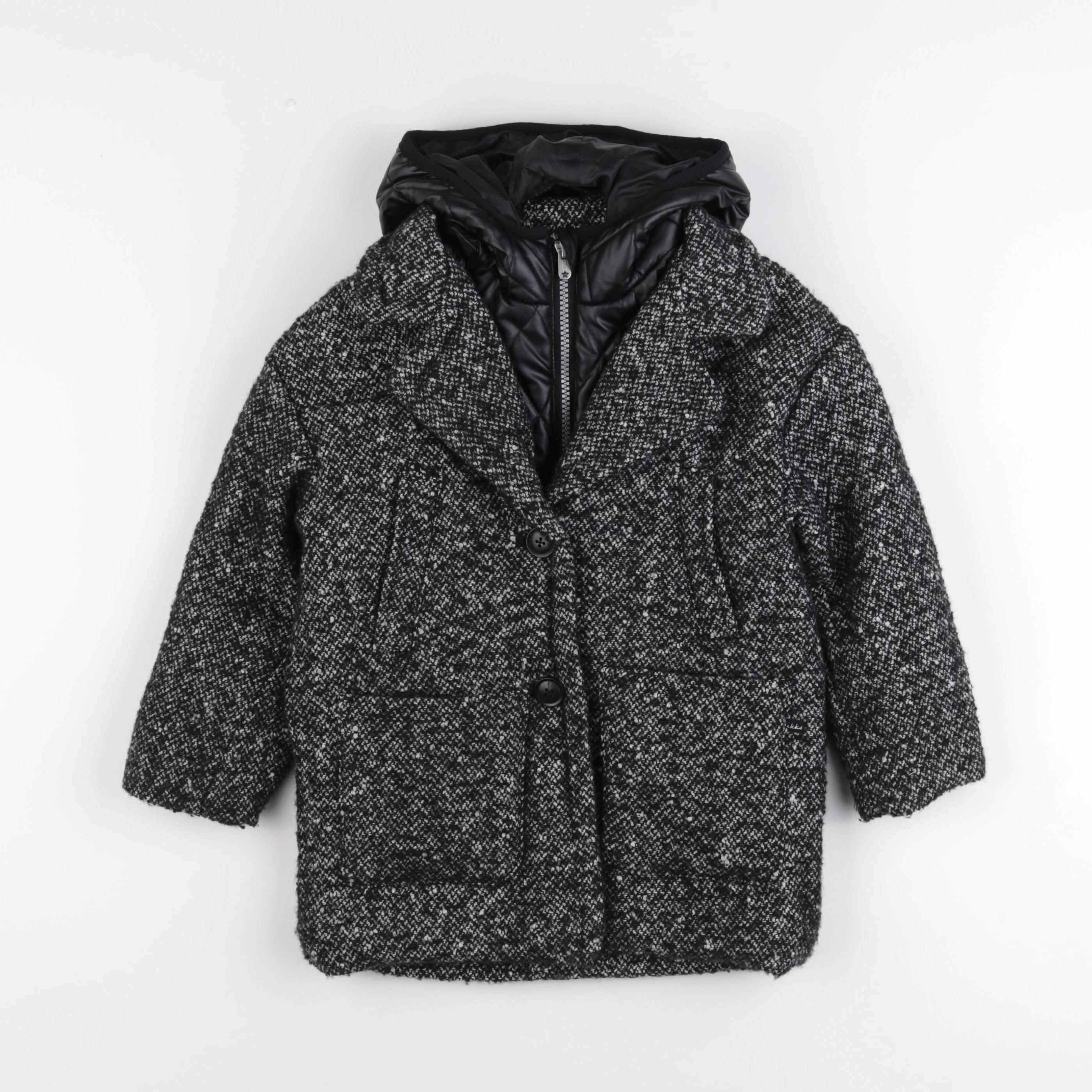 IKKS - manteau noir - 5 ans