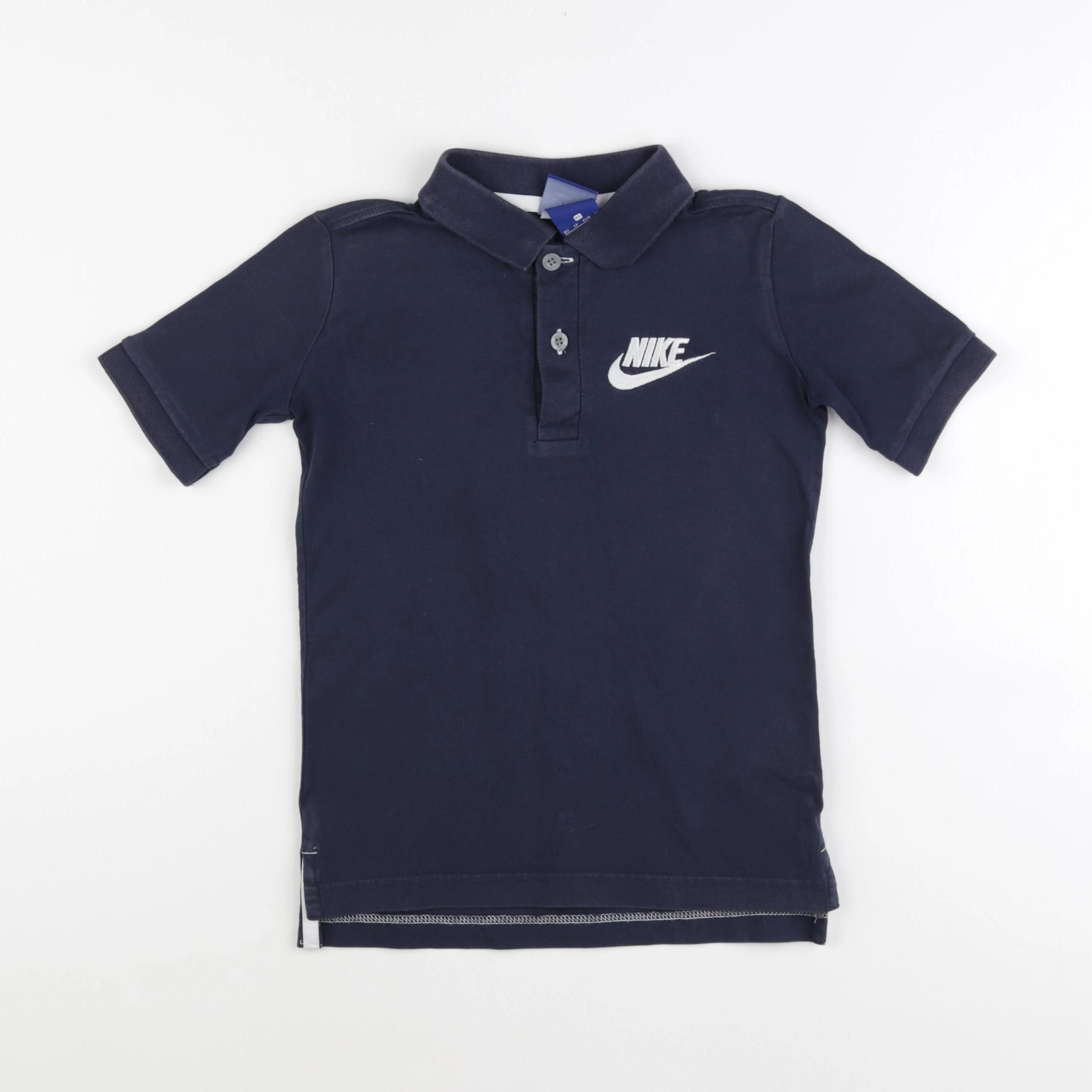 Nike - polo bleu - 12 ans
