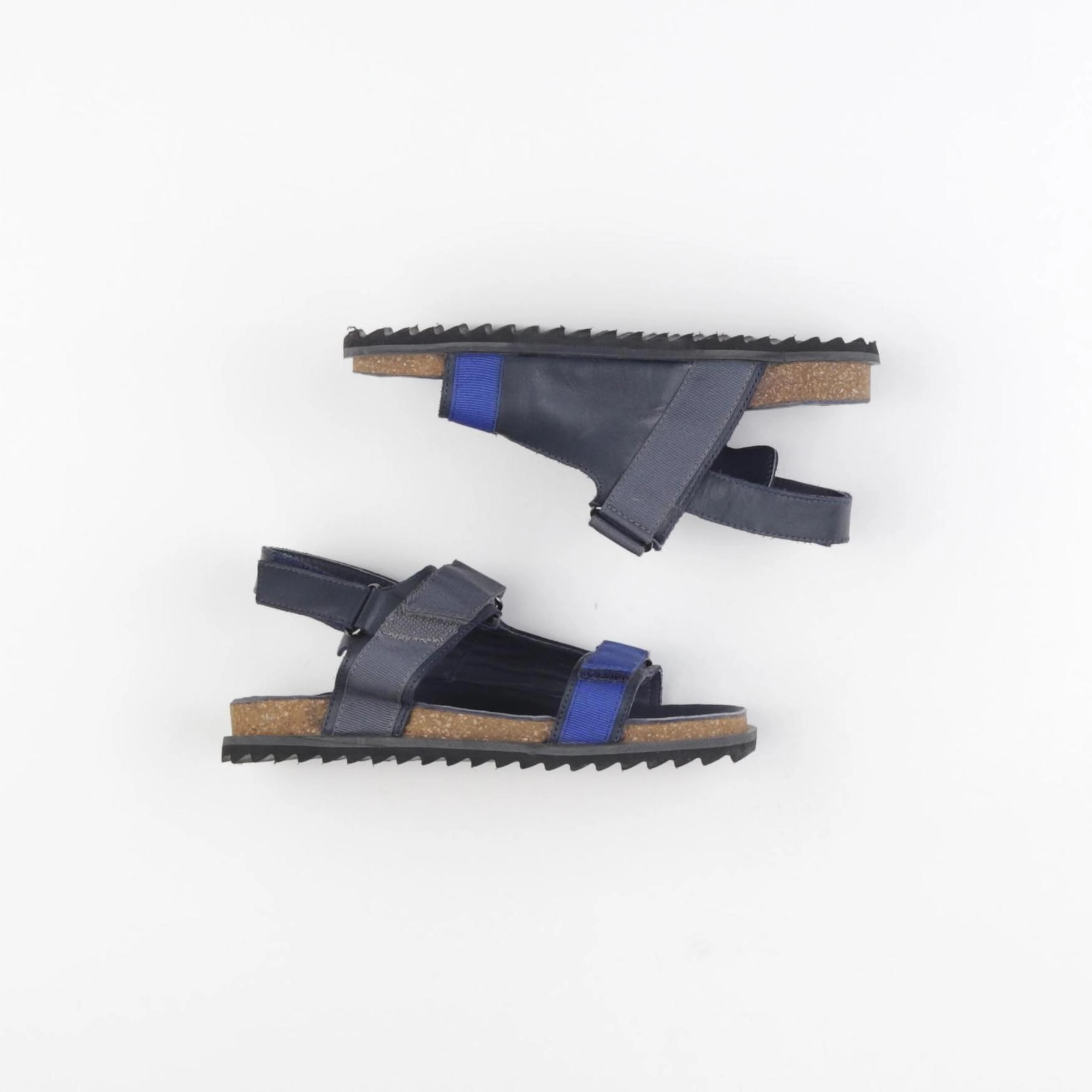 Monoprix - sandales bleu - pointure 34