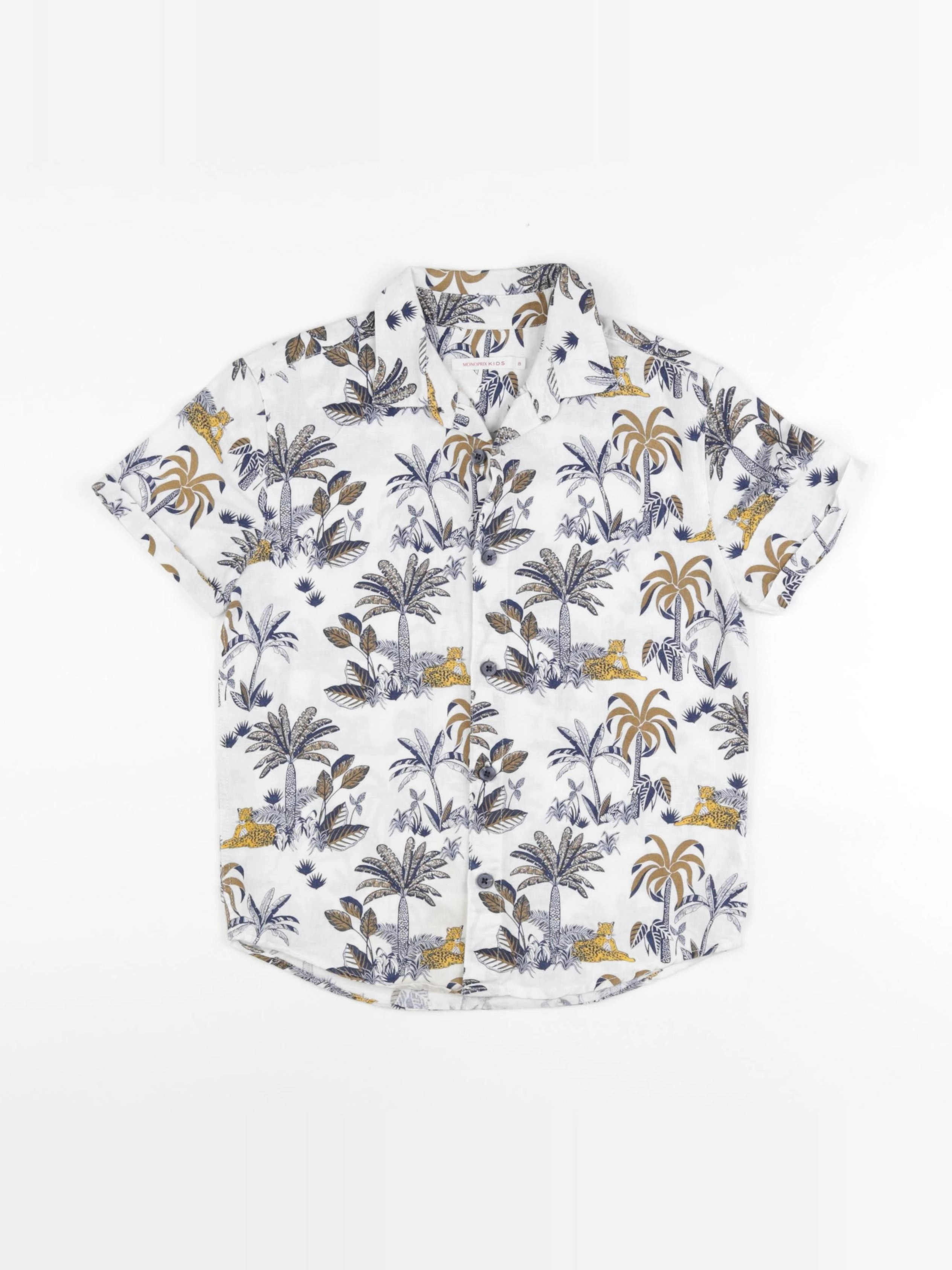 Monoprix - chemise blanc - 8 ans