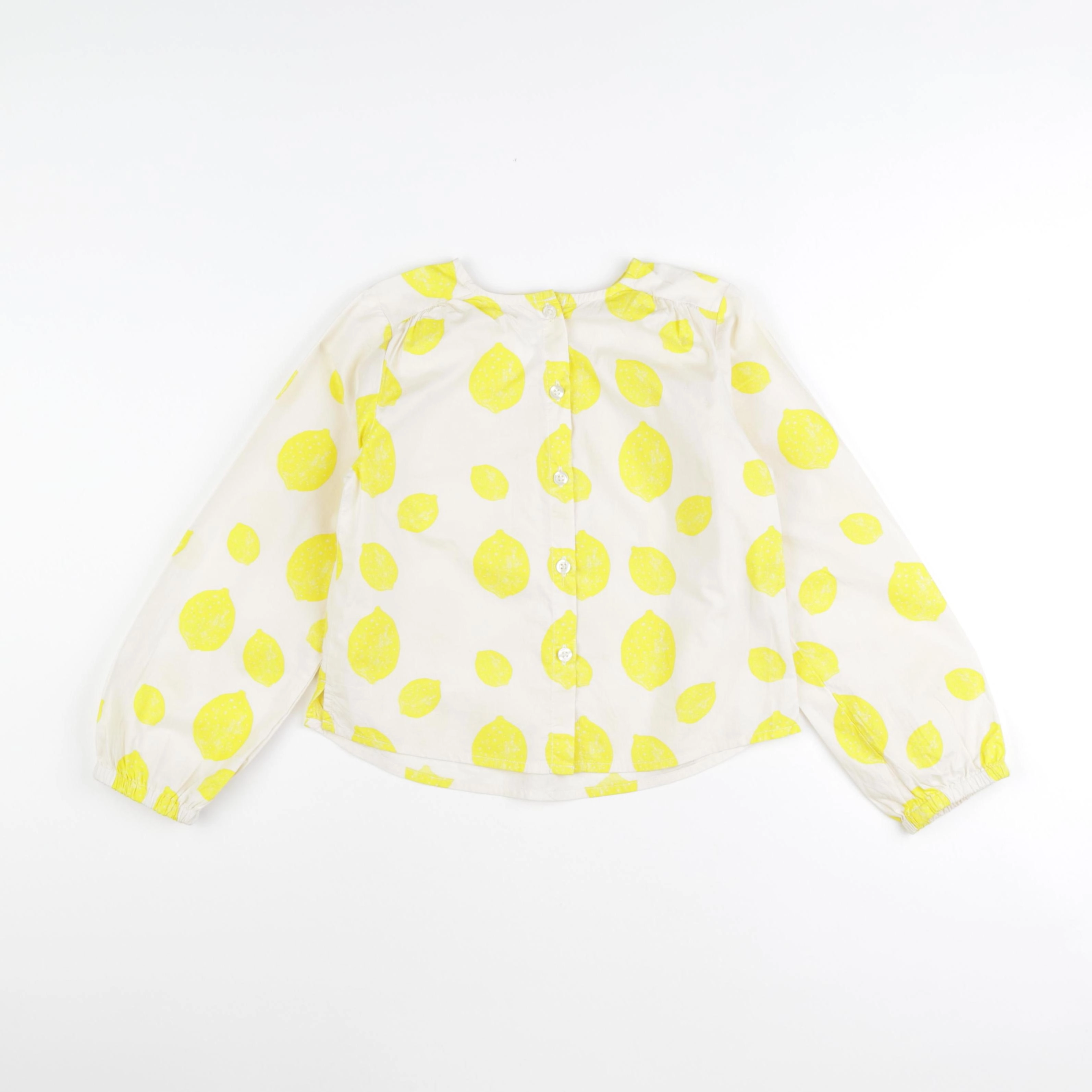 Holi & Love - blouse jaune - 6/7 ans