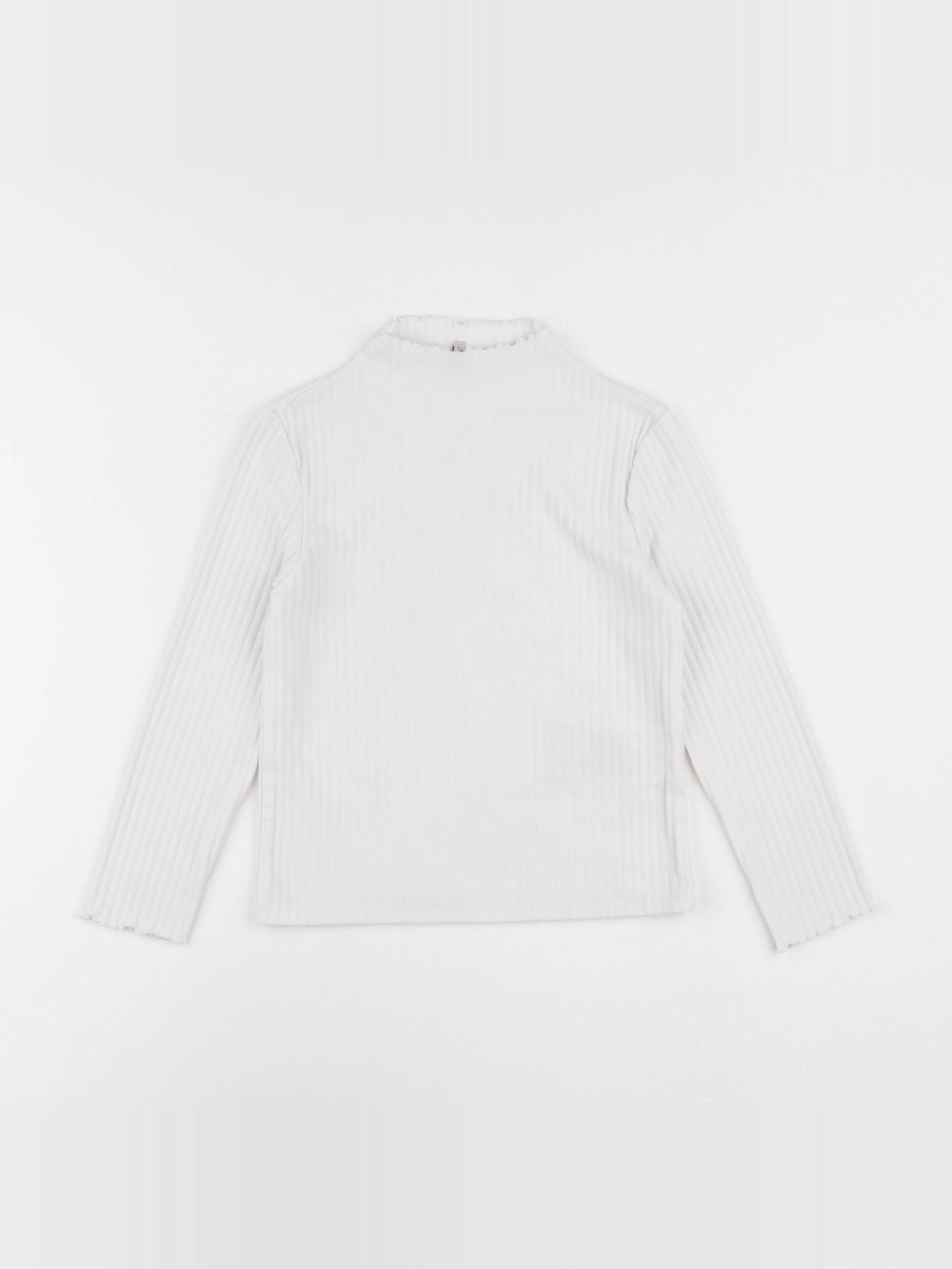 Kids Only - sous-pull blanc - 5/6 ans