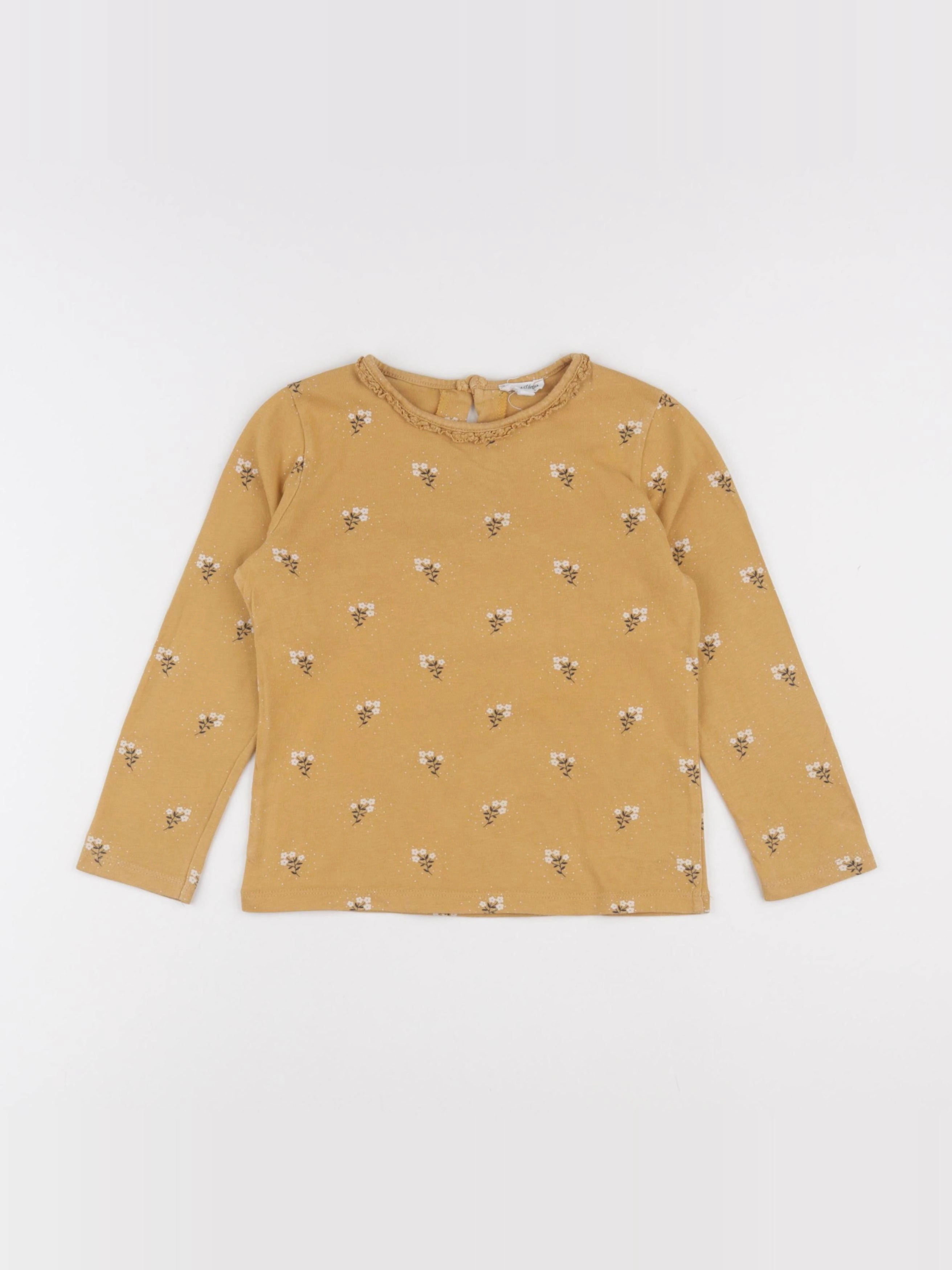 Eden & Victor - tee-shirt jaune - 6 ans