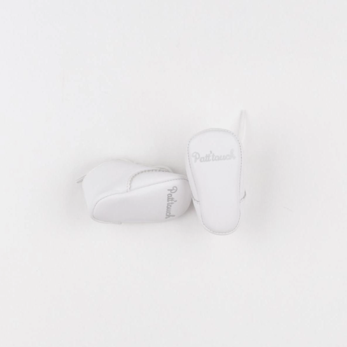 Patt'touch - chaussons blanc - pointure 16