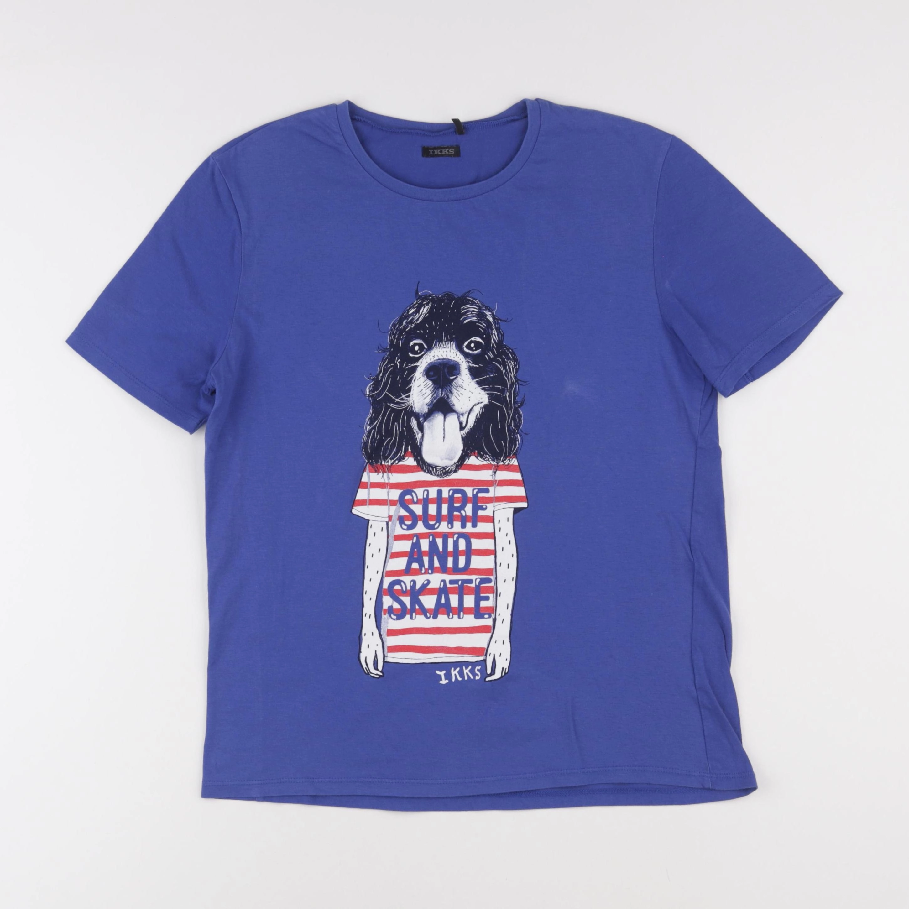 IKKS - tee-shirt bleu - 14 ans