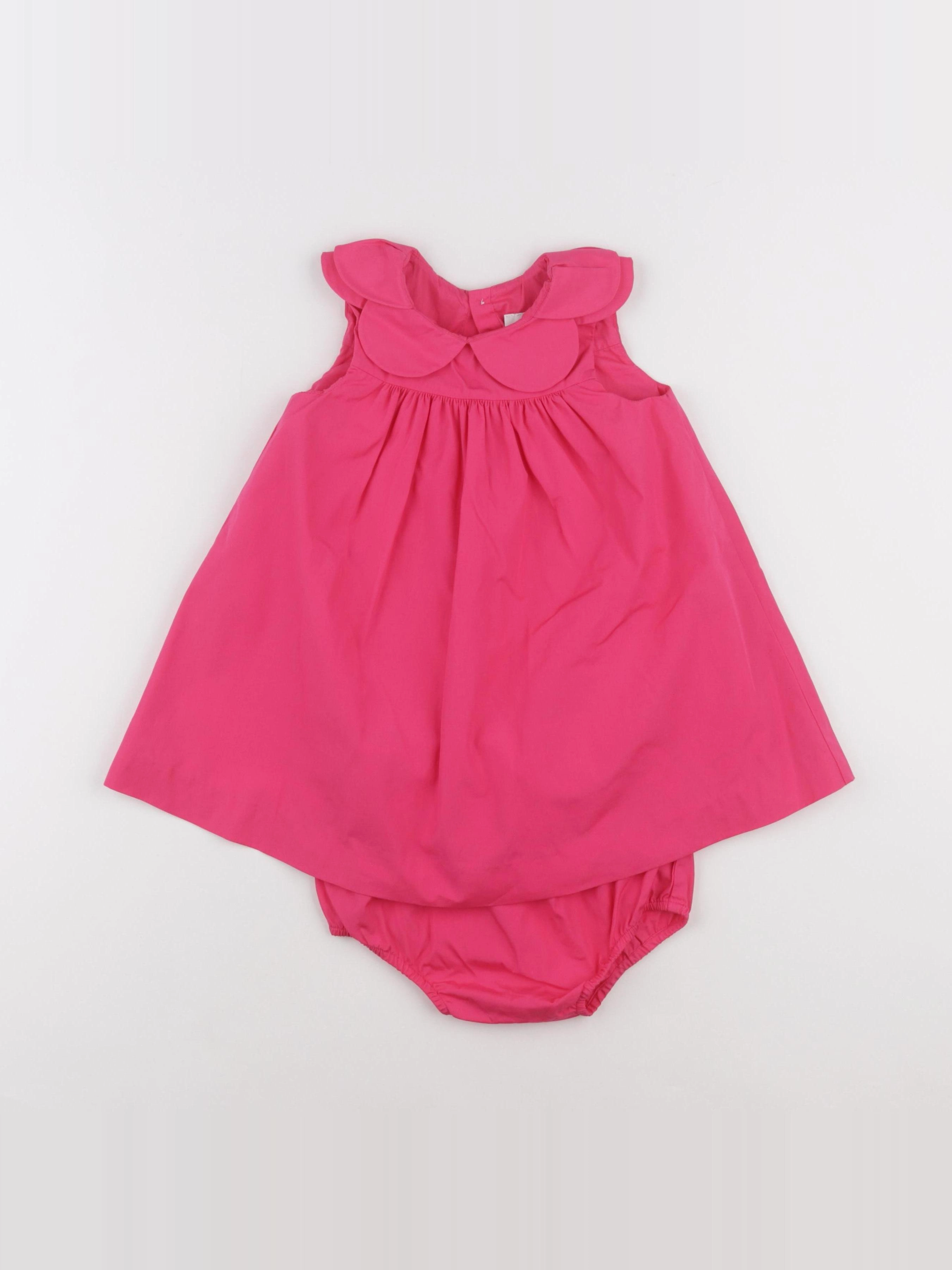 Jacadi - robe rose - 24 mois