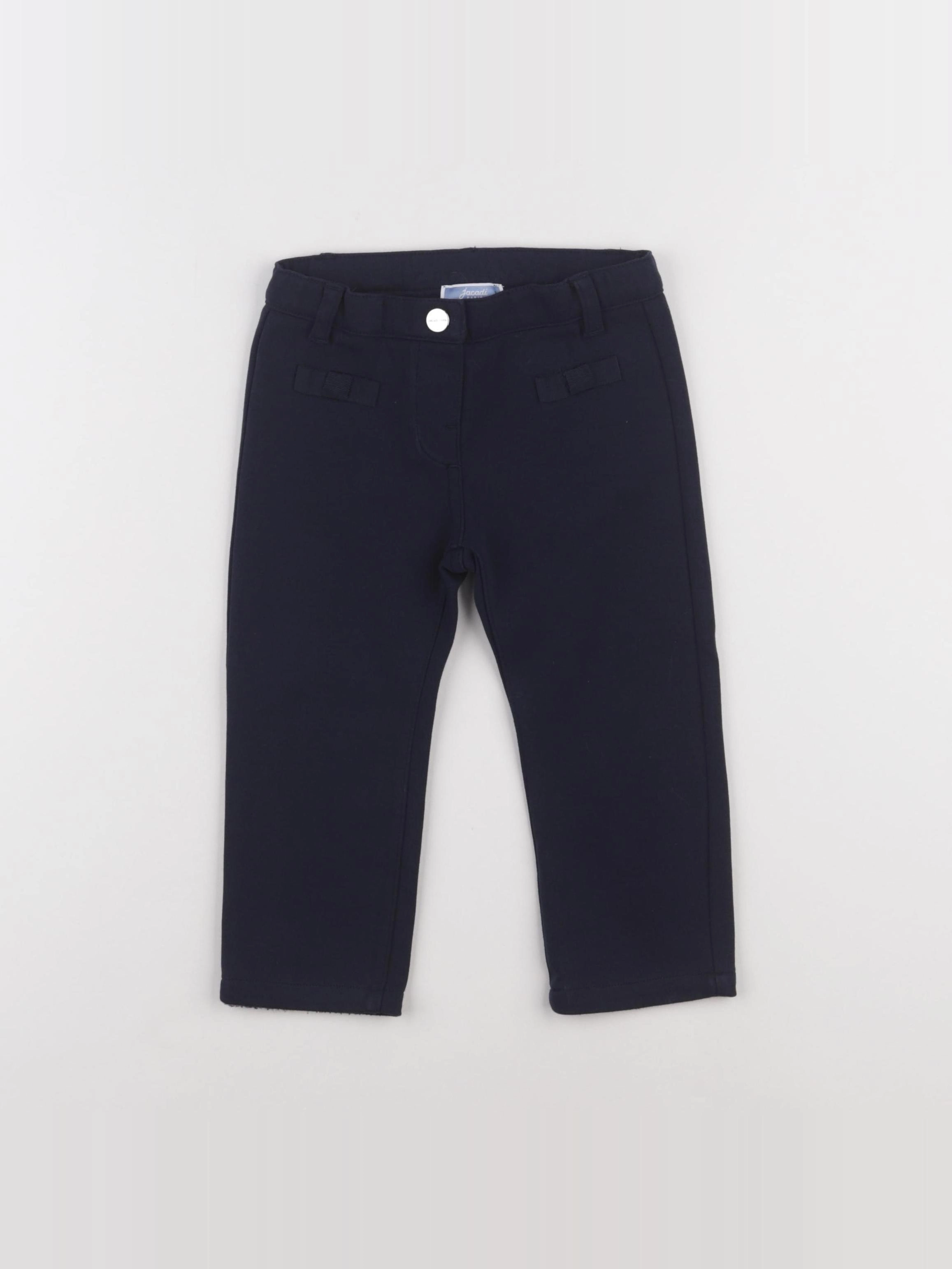 Jacadi - pantalon bleu - 24 mois