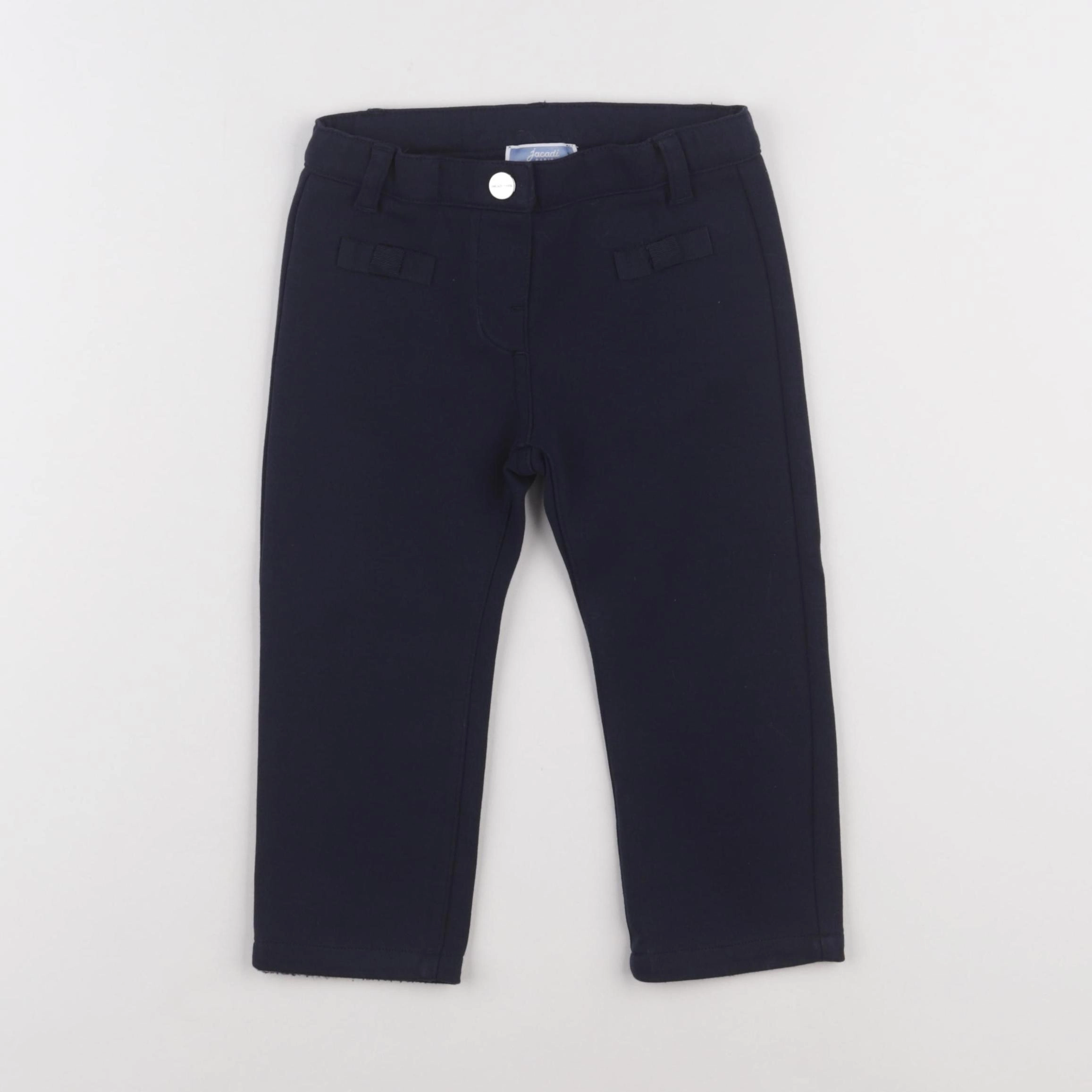 Jacadi - pantalon bleu - 24 mois