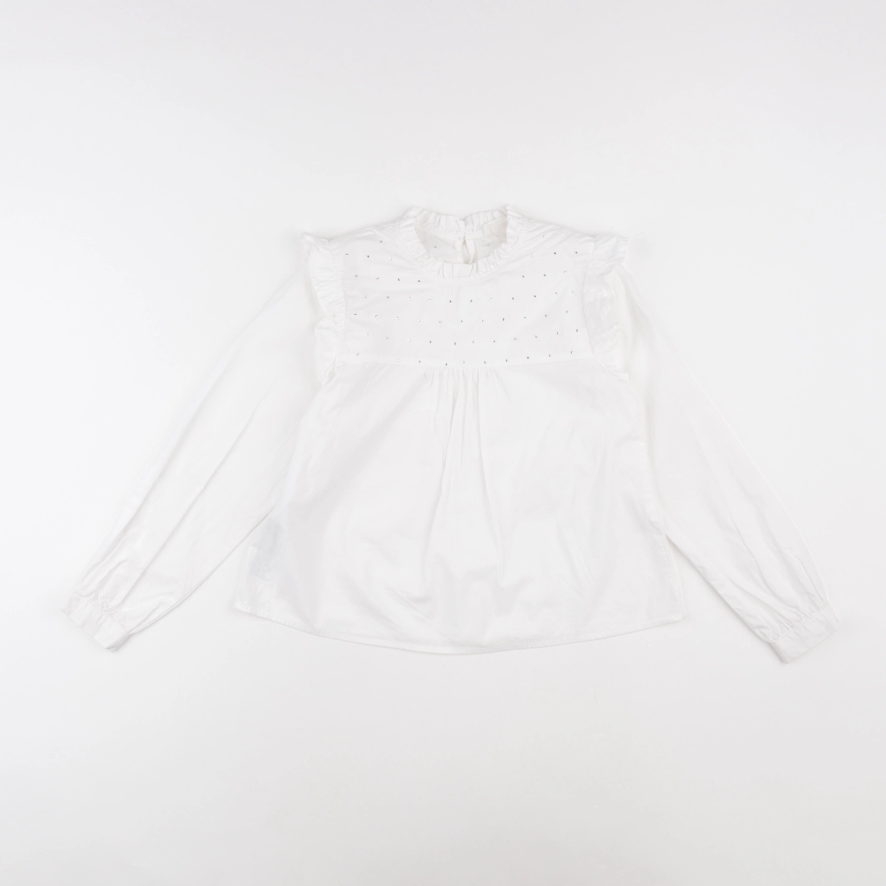 Mango - blouse blanc - 8 ans