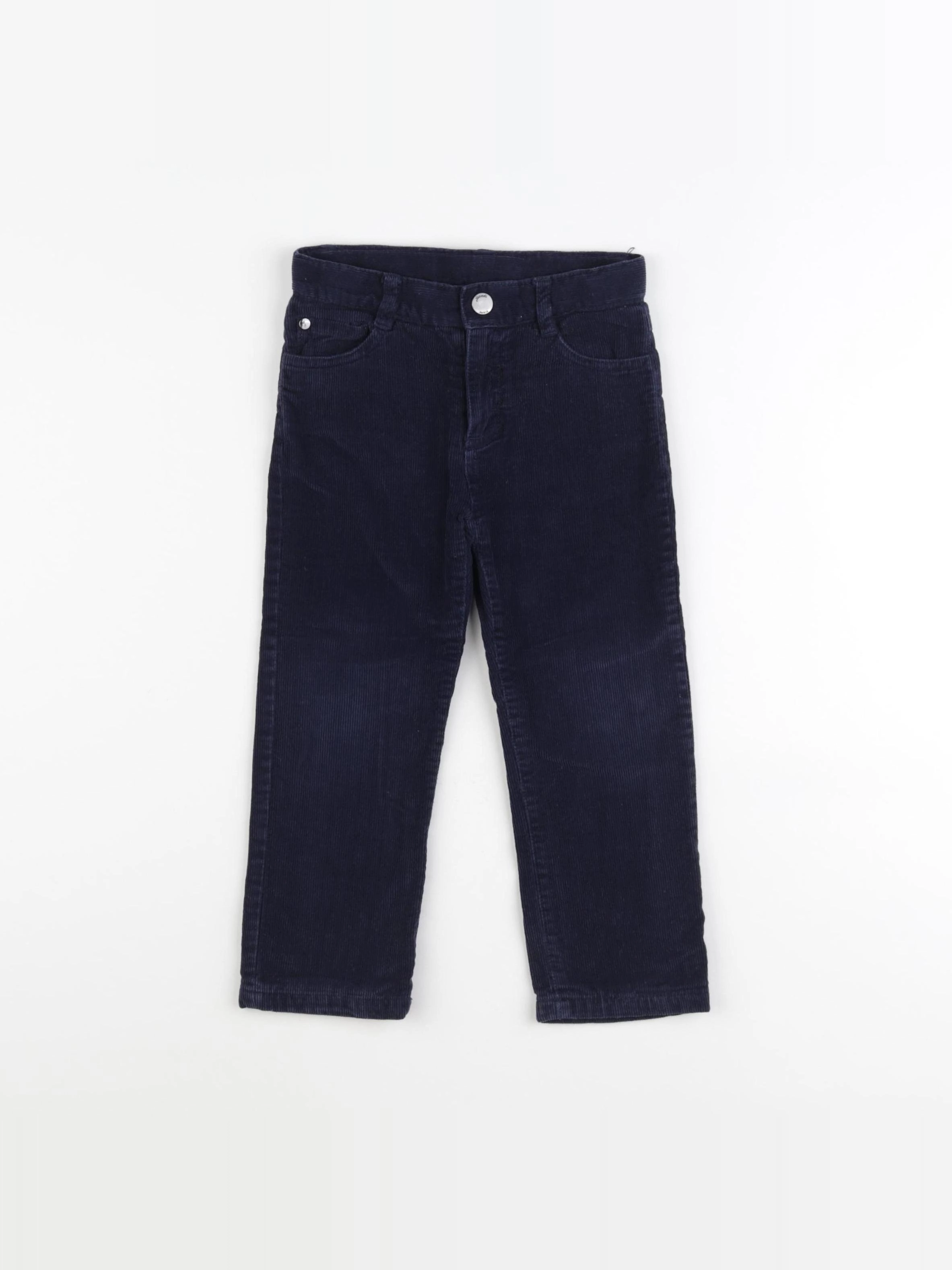 Jacadi - pantalon doublé bleu - 36 mois