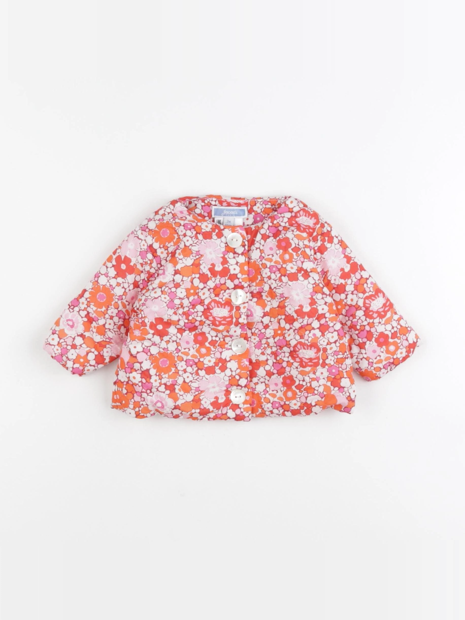 Jacadi - veste multicolore - 3 mois