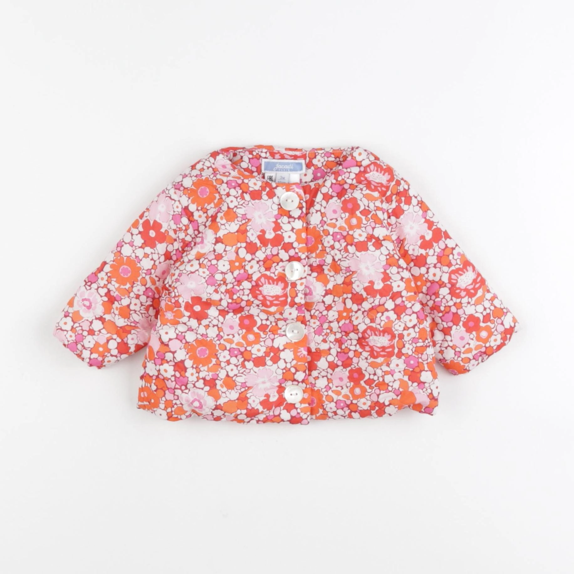 Jacadi - veste multicolore - 3 mois