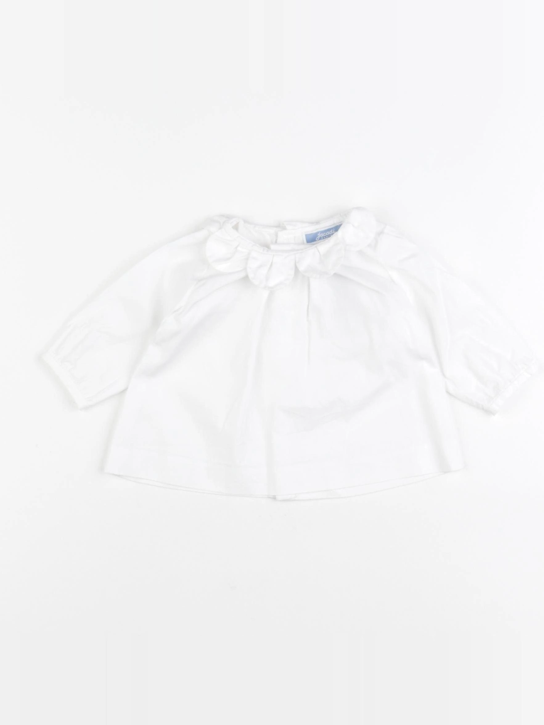 Jacadi - blouse blanc - 3 mois