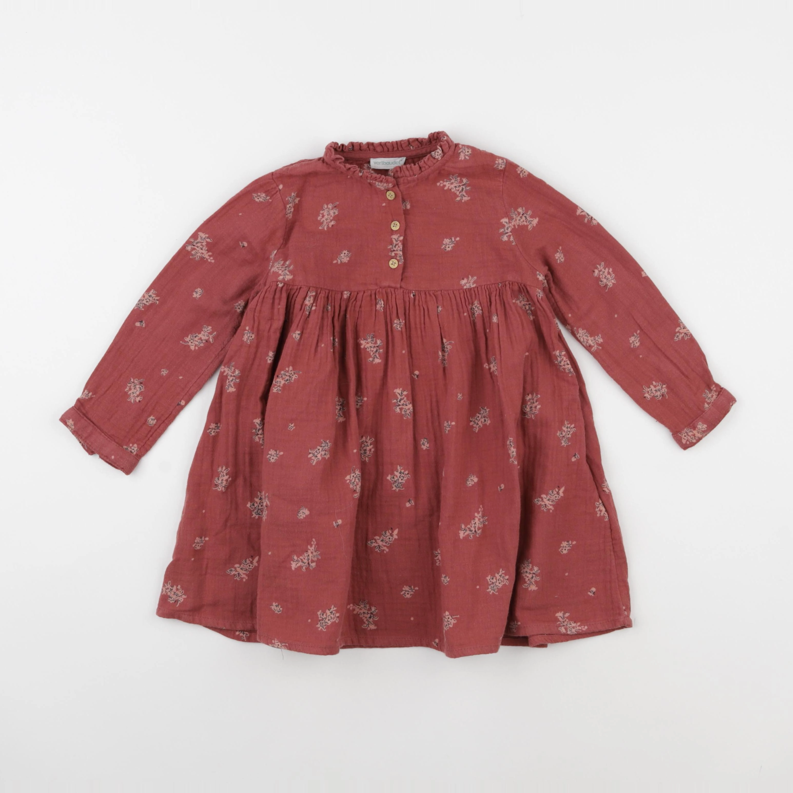 Vertbaudet - robe rose - 3 ans