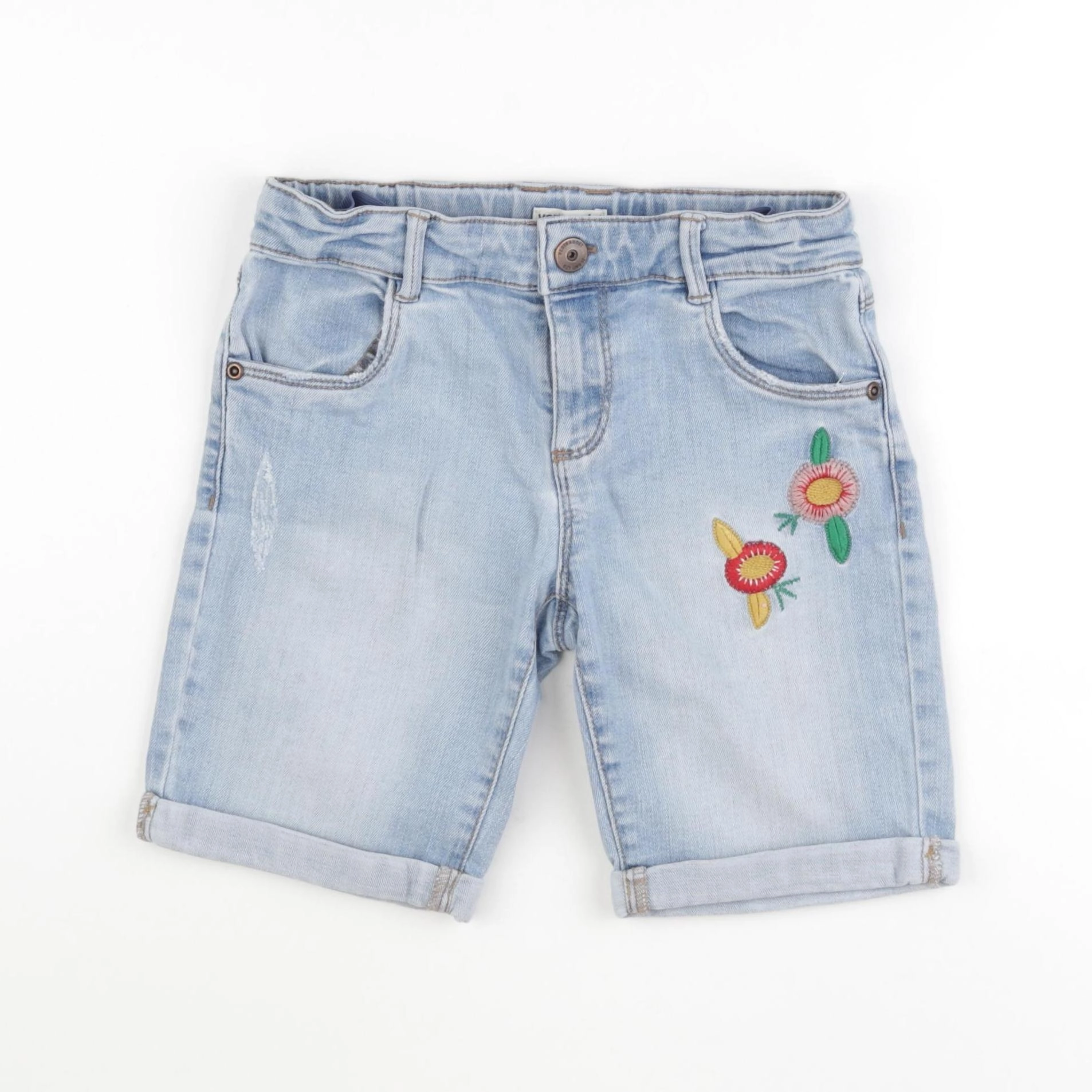 Vertbaudet - short bleu - 8 ans