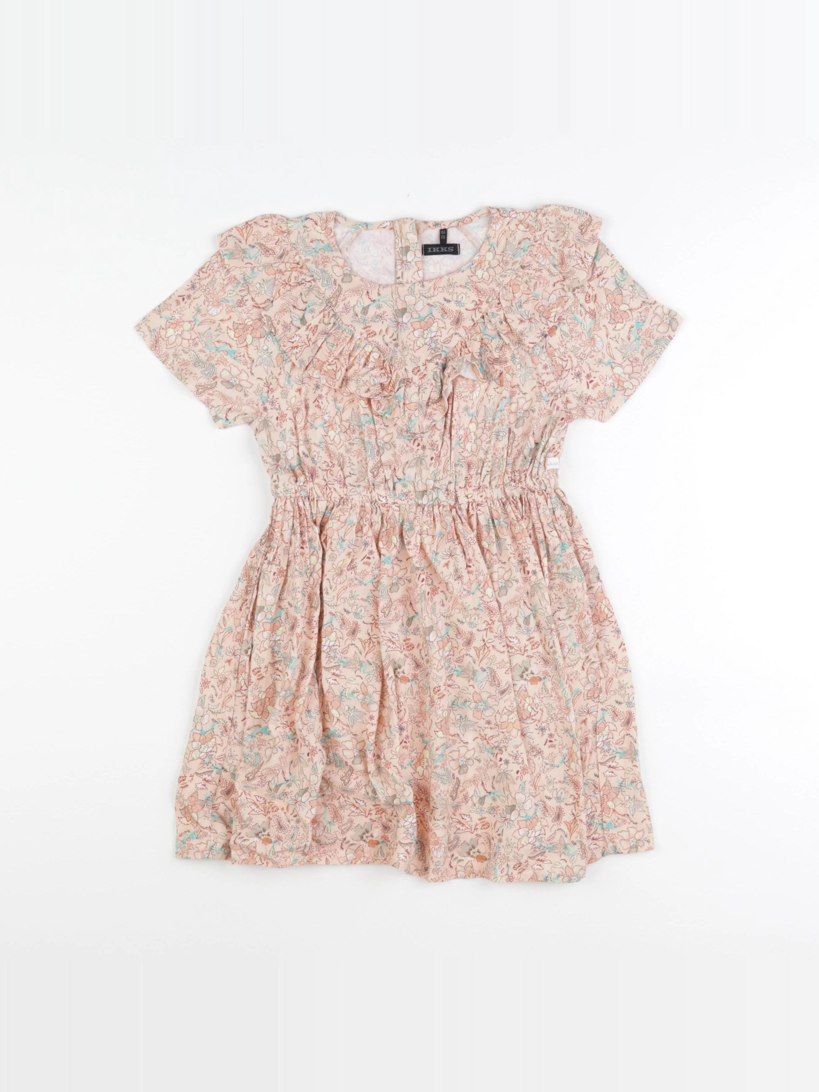 IKKS - robe rose - 6 ans